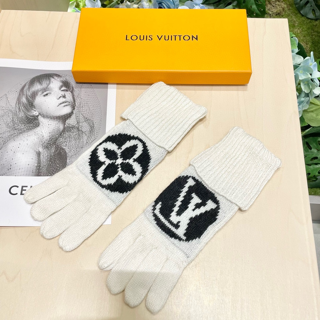 [TOP] Louis Vuitton LV  Gloves-4 Colors - 711 Luxury