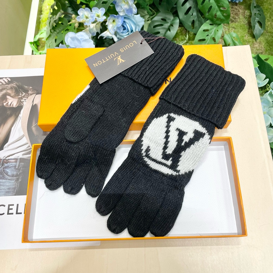 [TOP] Louis Vuitton LV  Gloves-4 Colors - 711 Luxury