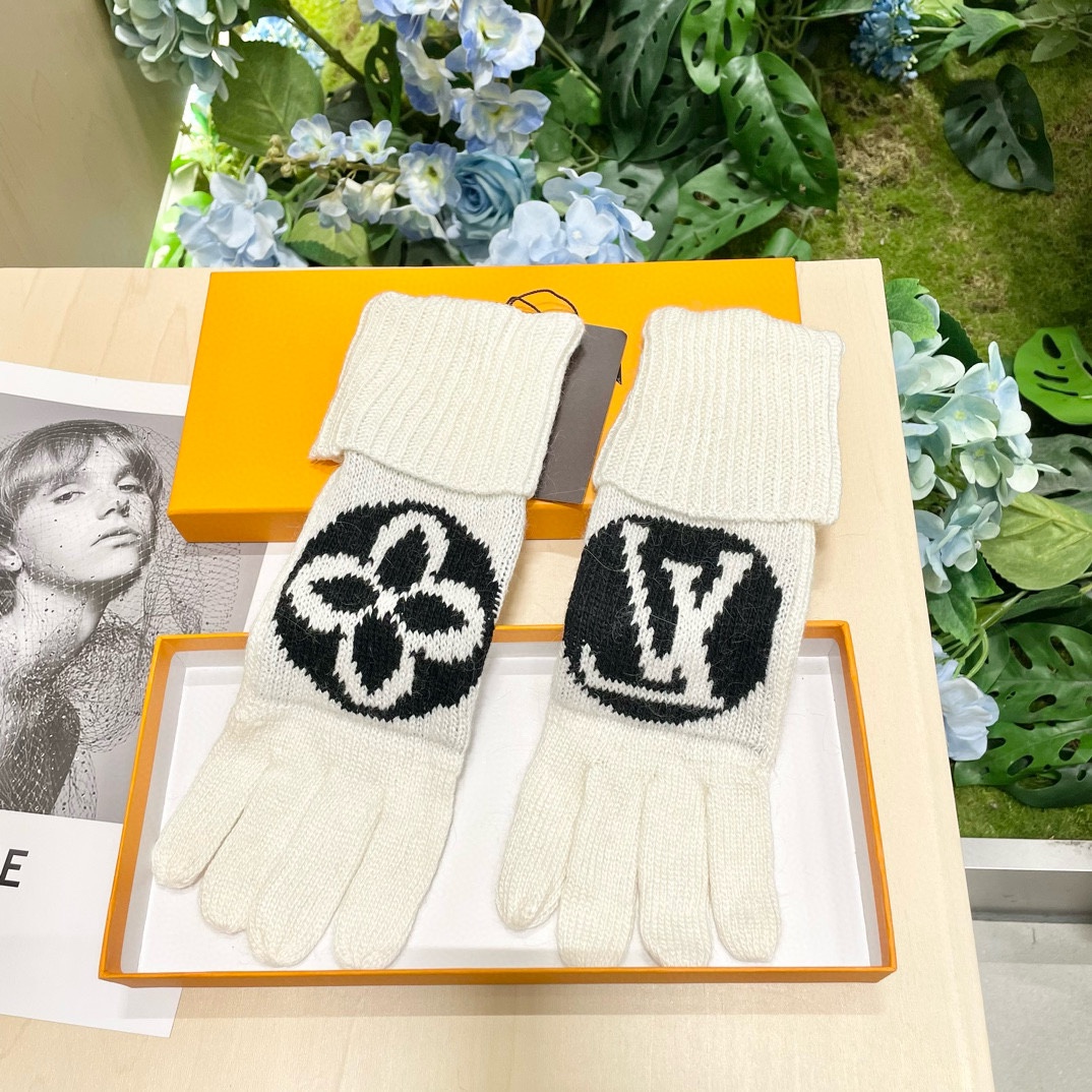 [TOP] Louis Vuitton LV  Gloves-4 Colors - 711 Luxury