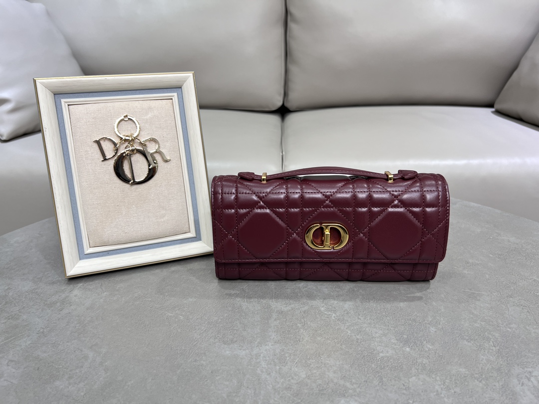 [TOP] Christian Dior Miss Caro Top Handle Bag Sheepskin 24x12x4cm - 4 Colors