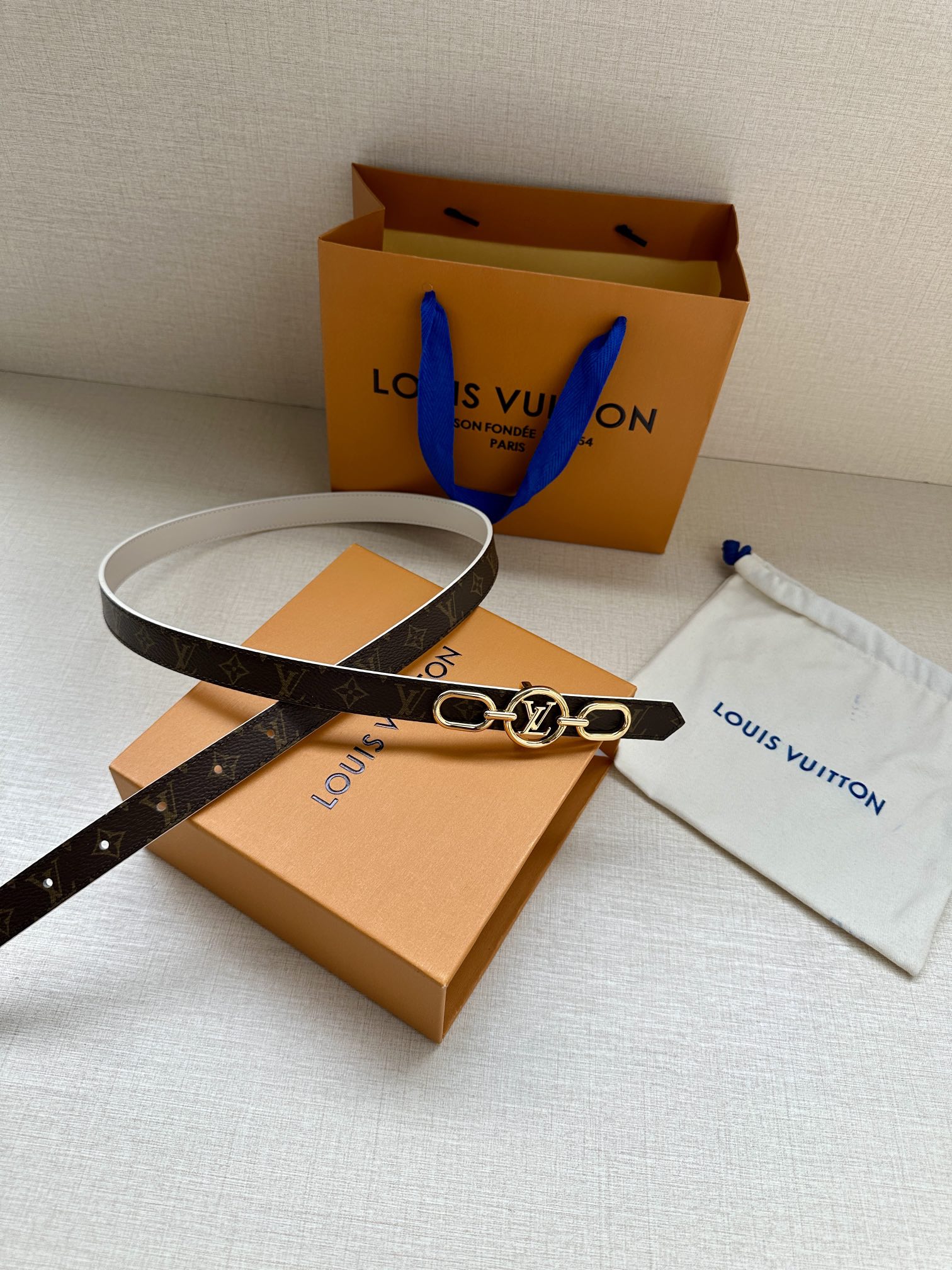 [TOP] Louis Vuitton LV Trio Reversible Belt - 2.0CM