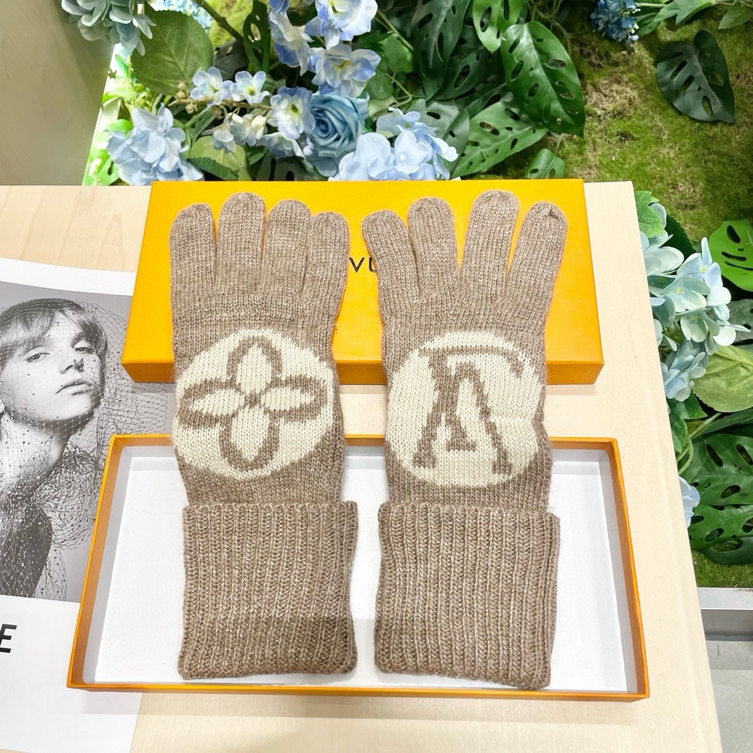 [TOP] Louis Vuitton LV  Gloves-4 Colors - 711 Luxury