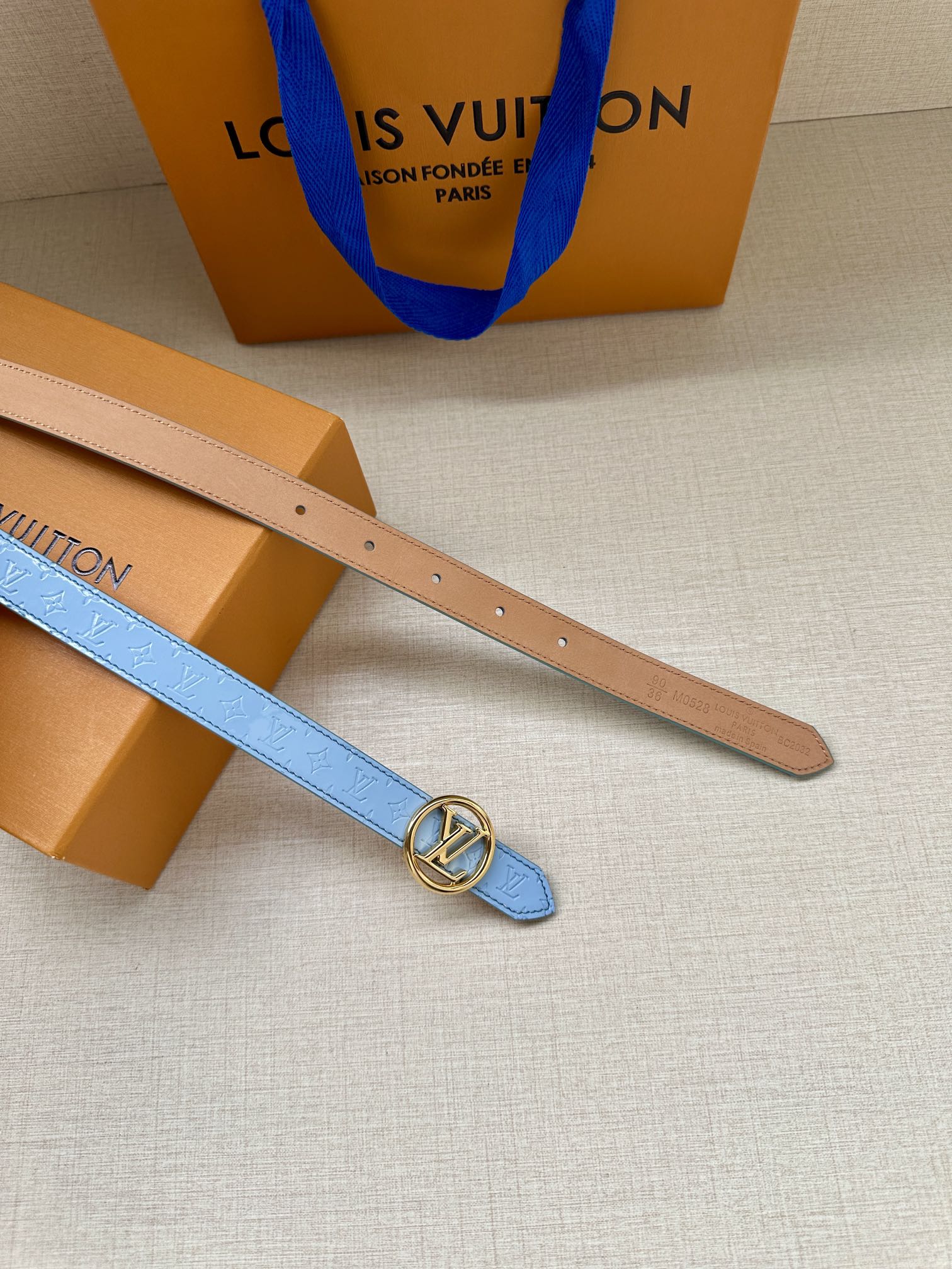 [TOP] Louis Vuitton LV Trio Reversible Belt - 2.0CM