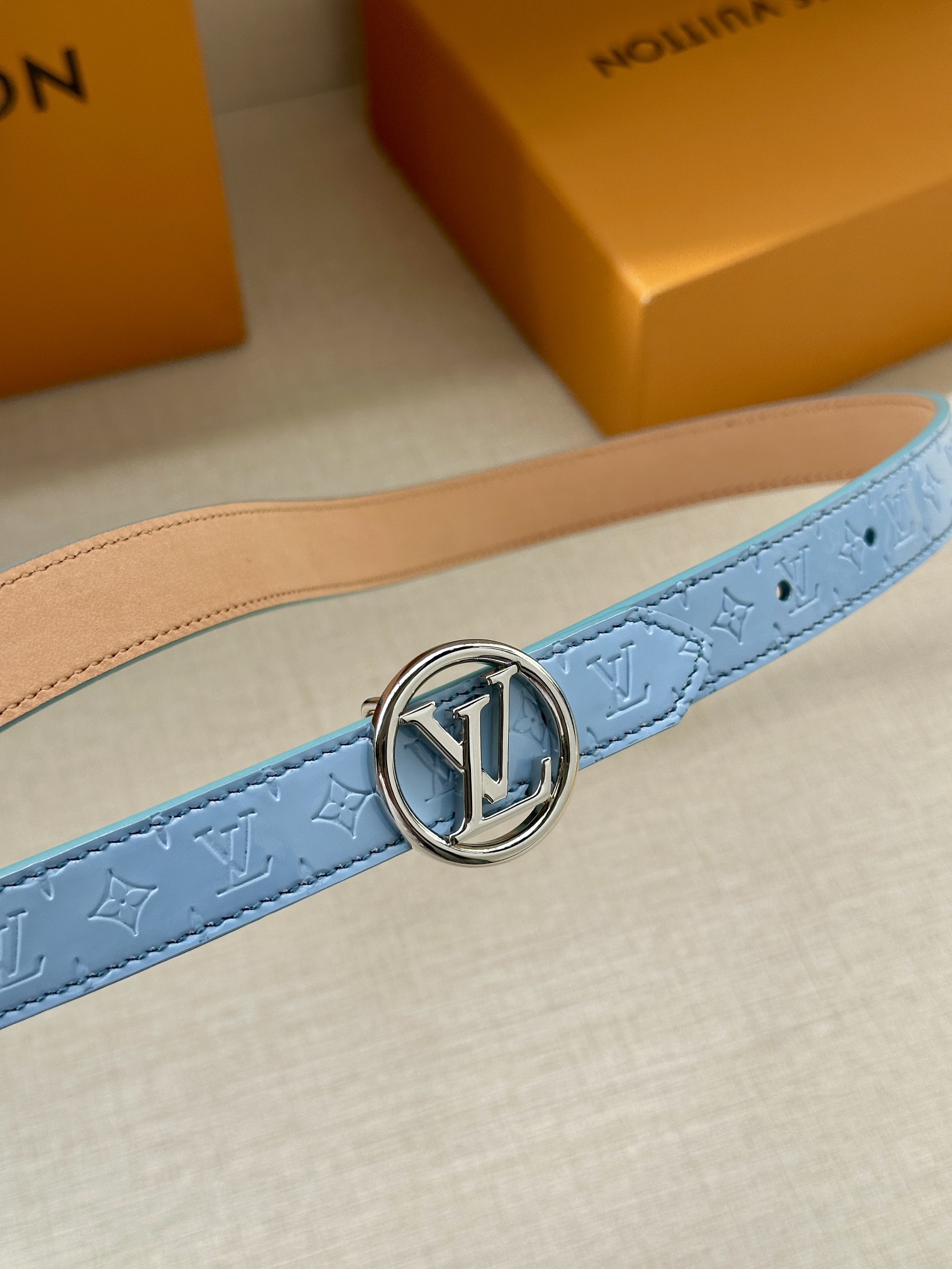 [TOP] Louis Vuitton LV Trio Reversible Belt - 2.0CM