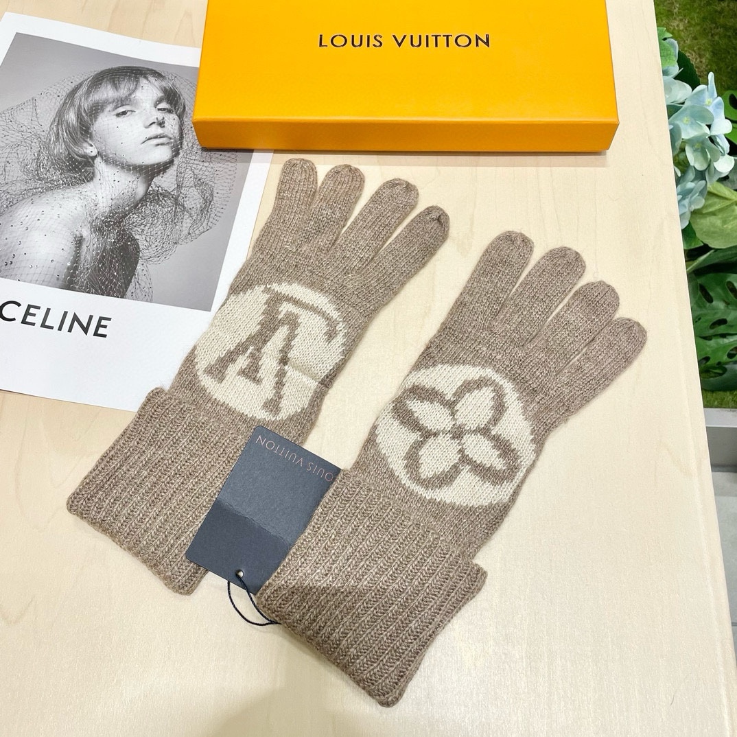[TOP] Louis Vuitton LV  Gloves-4 Colors - 711 Luxury