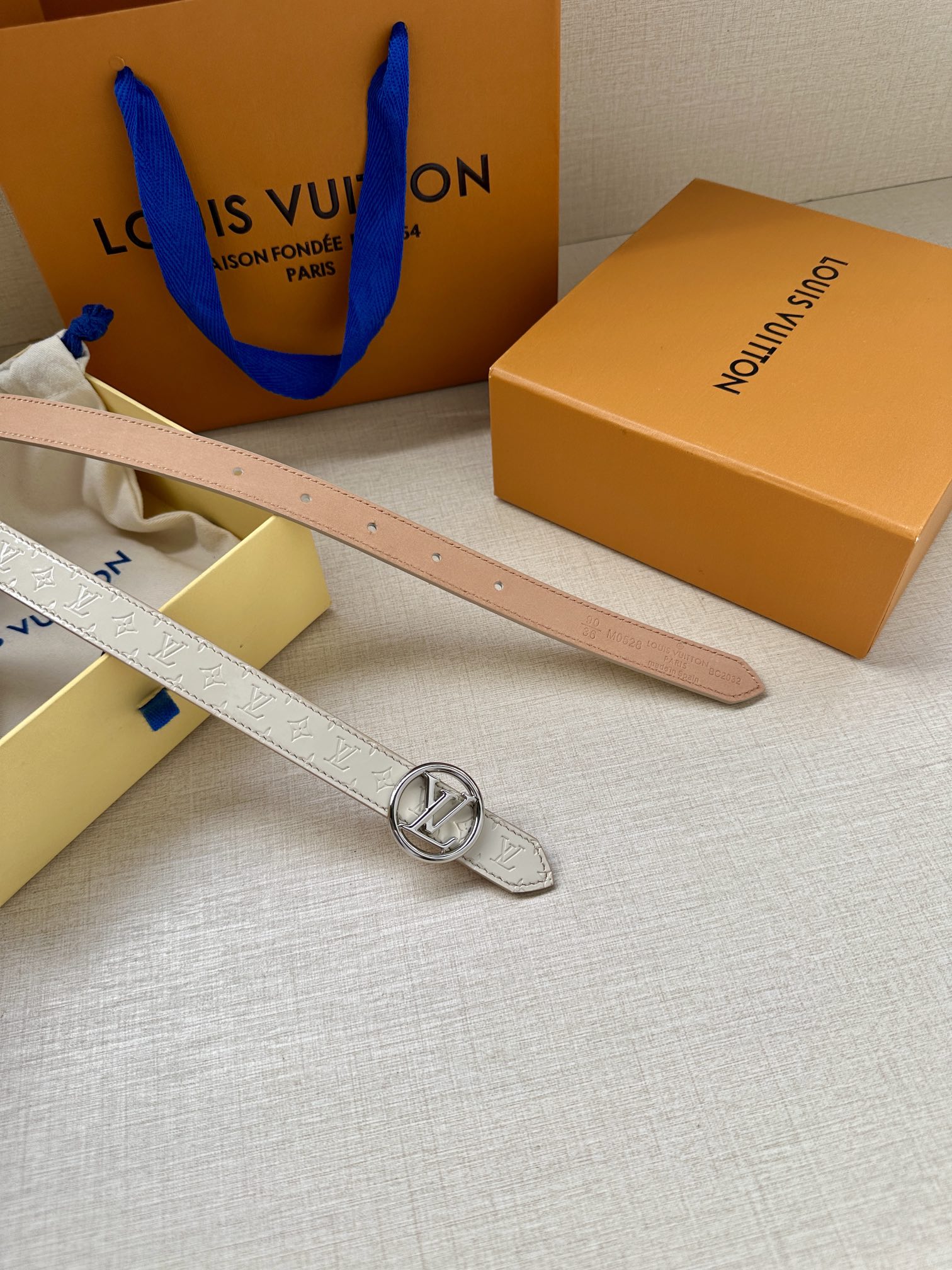 [TOP] Louis Vuitton LV Trio Reversible Belt - 2.0CM