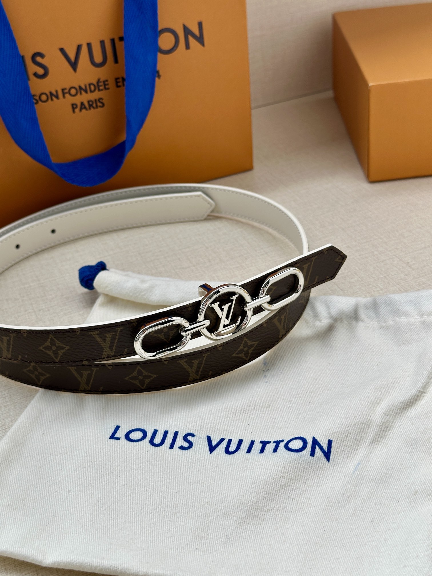 [TOP] Louis Vuitton LV Trio Reversible Belt - 2.0CM