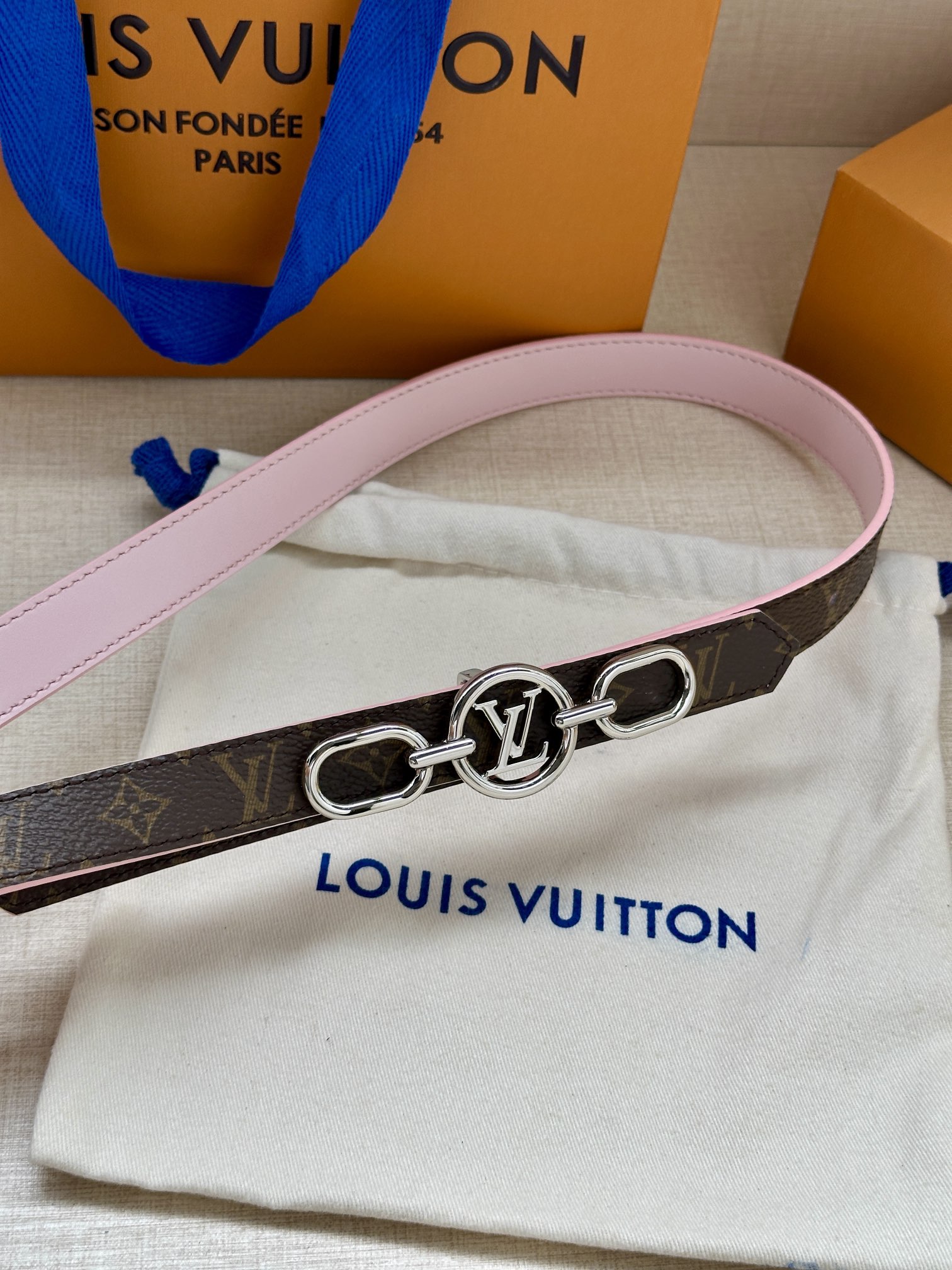 [TOP] Louis Vuitton LV Trio Reversible Belt - 2.0CM