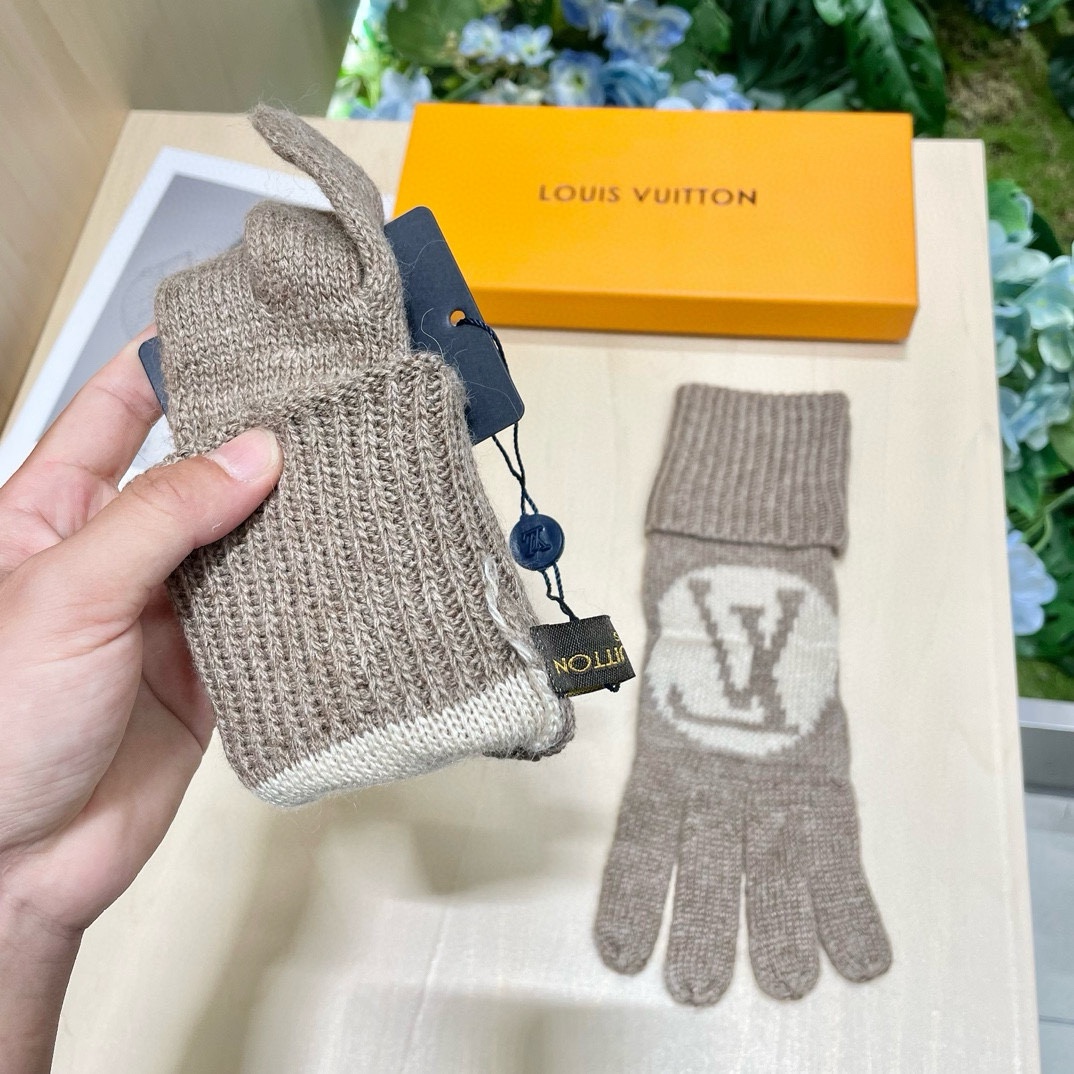 [TOP] Louis Vuitton LV  Gloves-4 Colors - 711 Luxury