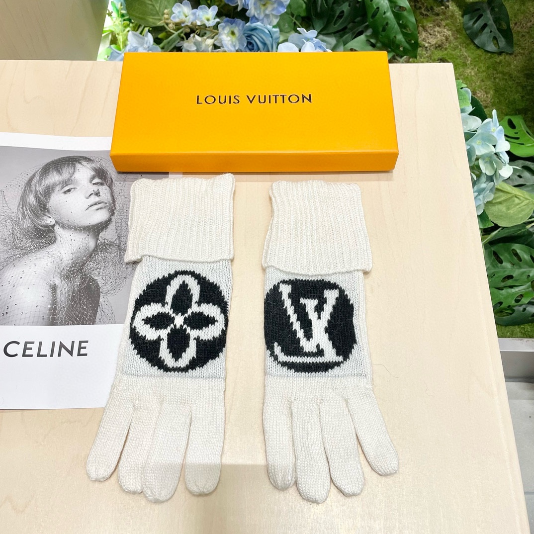 [TOP] Louis Vuitton LV  Gloves-4 Colors - 711 Luxury