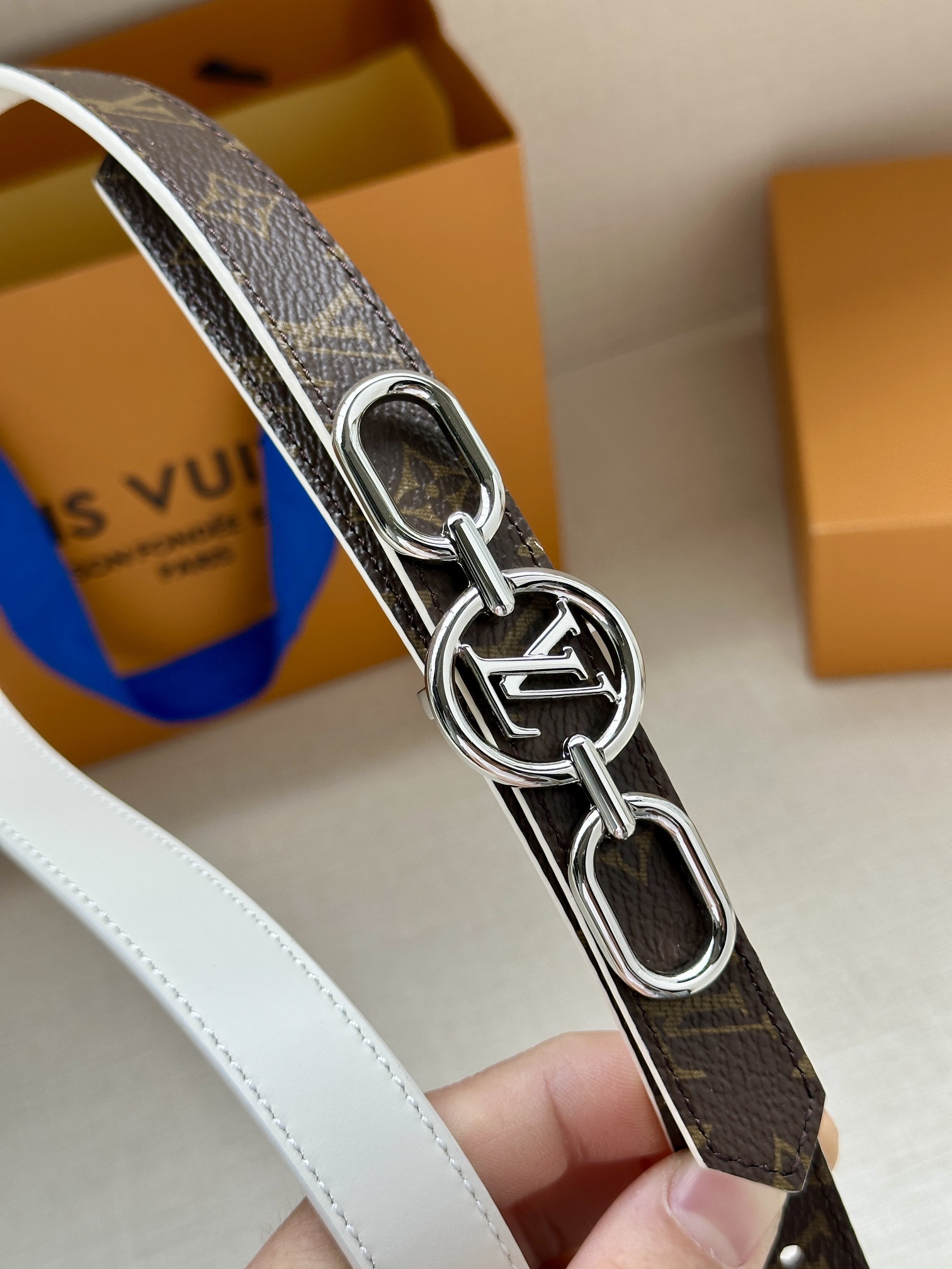 [TOP] Louis Vuitton LV Trio Reversible Belt - 2.0CM