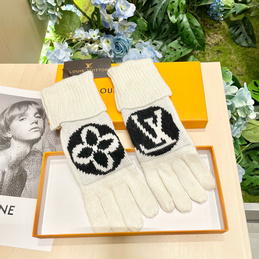 [TOP] Louis Vuitton LV  Gloves-4 Colors - 711 Luxury