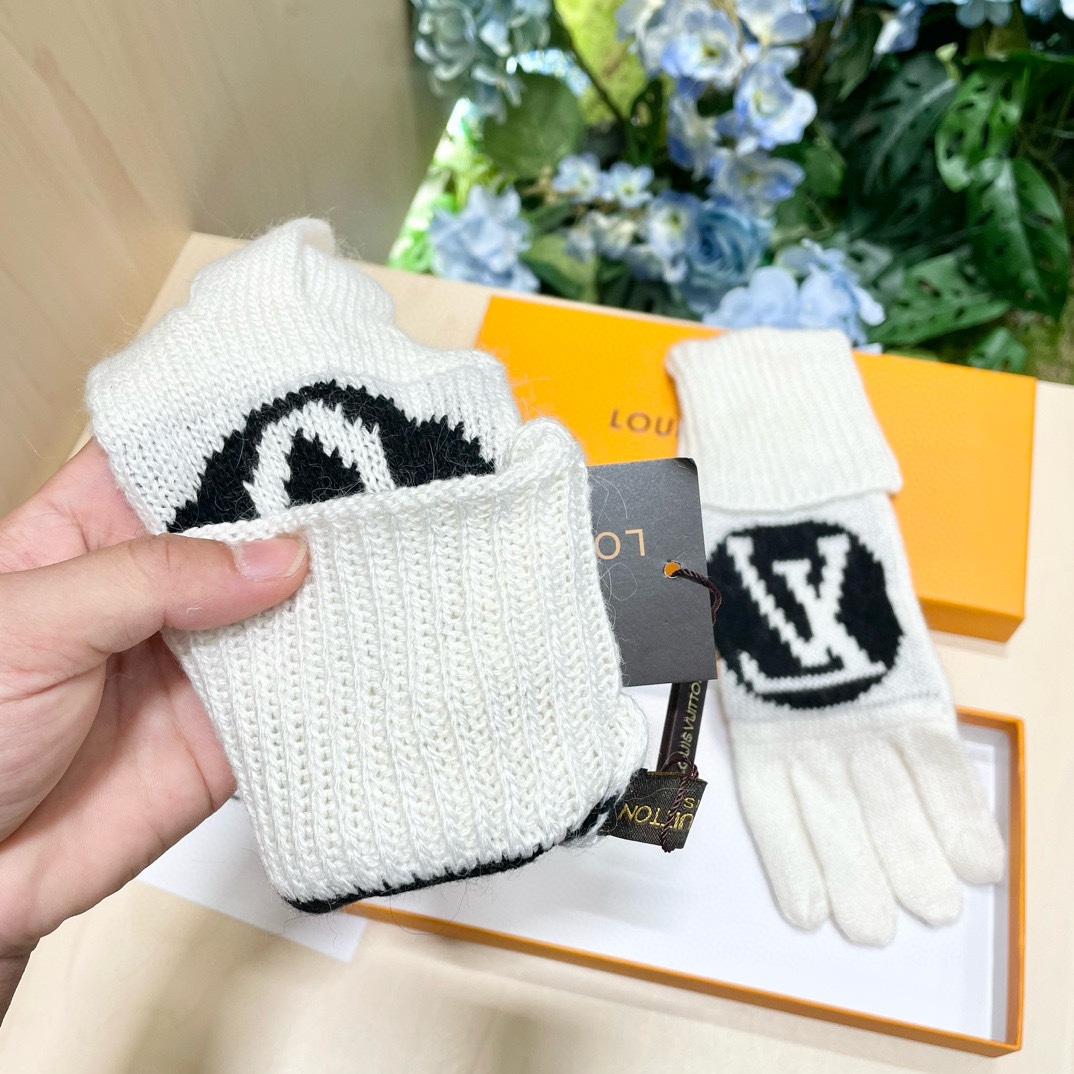[TOP] Louis Vuitton LV  Gloves-4 Colors - 711 Luxury