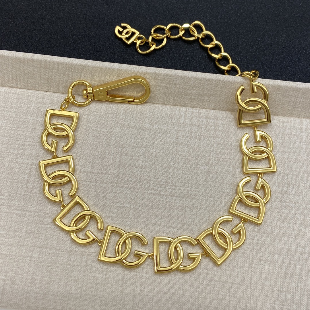 [TOP] Dolce & Gabbana D&G Necklaces+Bracelets - Gold
