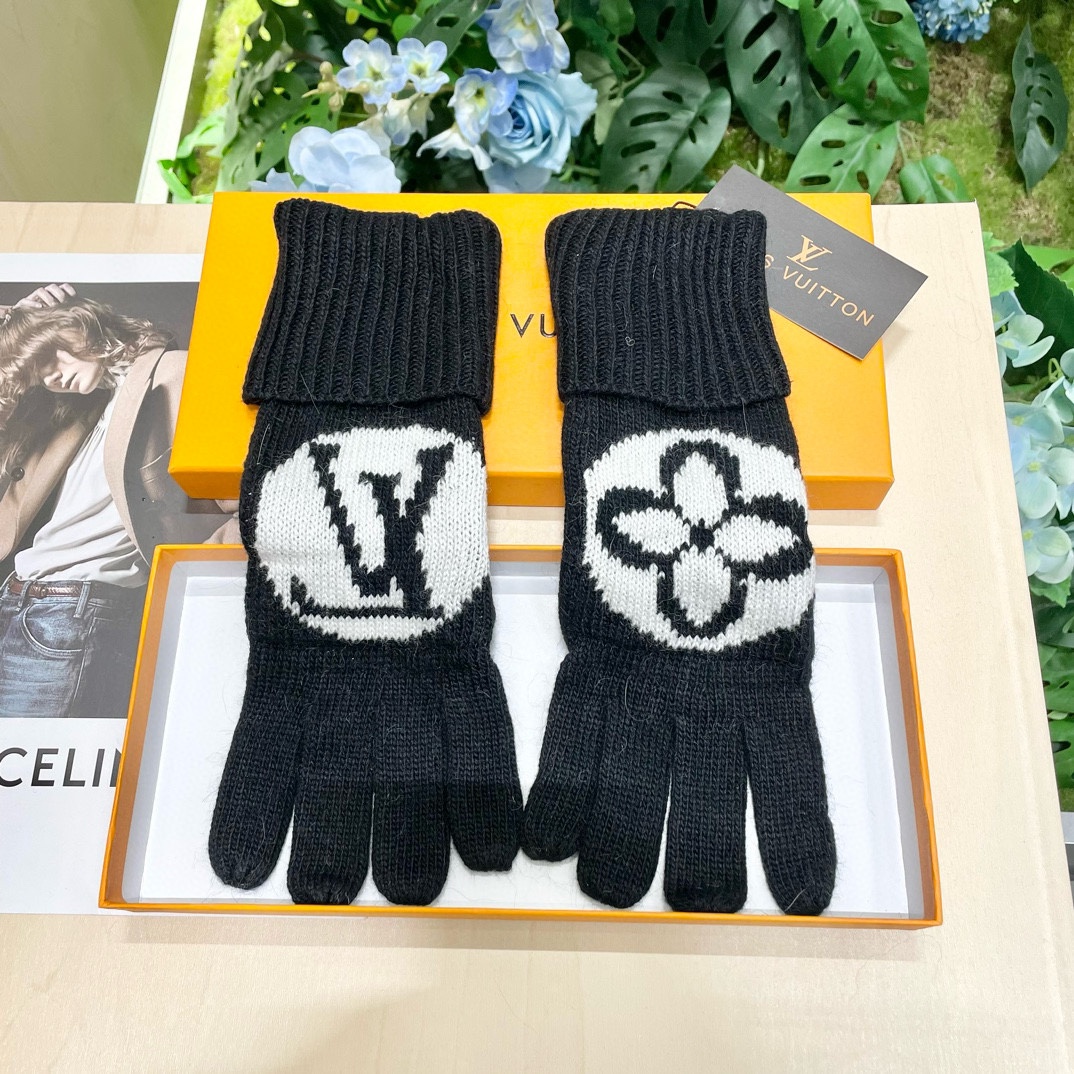 [TOP] Louis Vuitton LV  Gloves-4 Colors - 711 Luxury