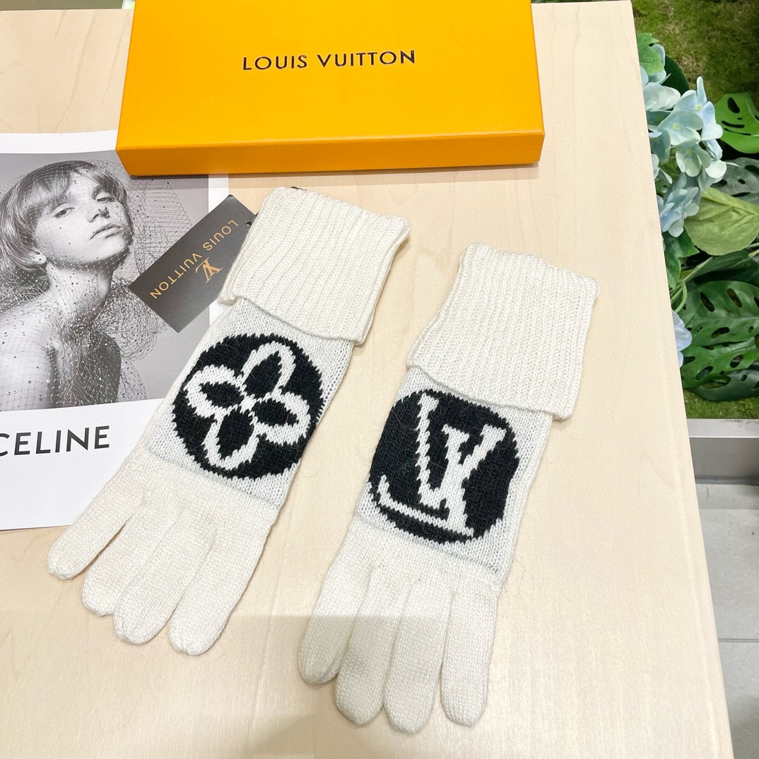 [TOP] Louis Vuitton LV  Gloves-4 Colors - 711 Luxury