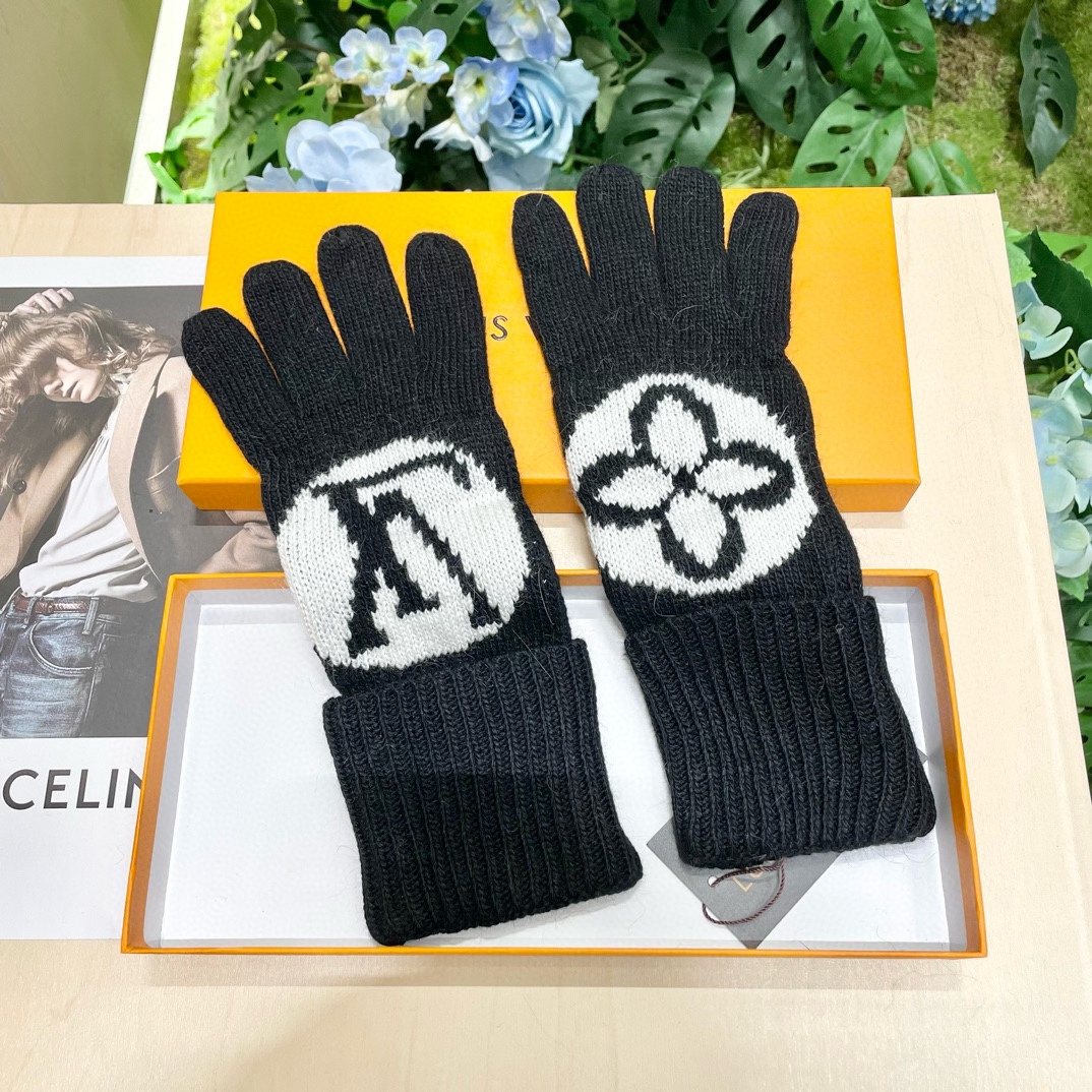[TOP] Louis Vuitton LV  Gloves-4 Colors - 711 Luxury