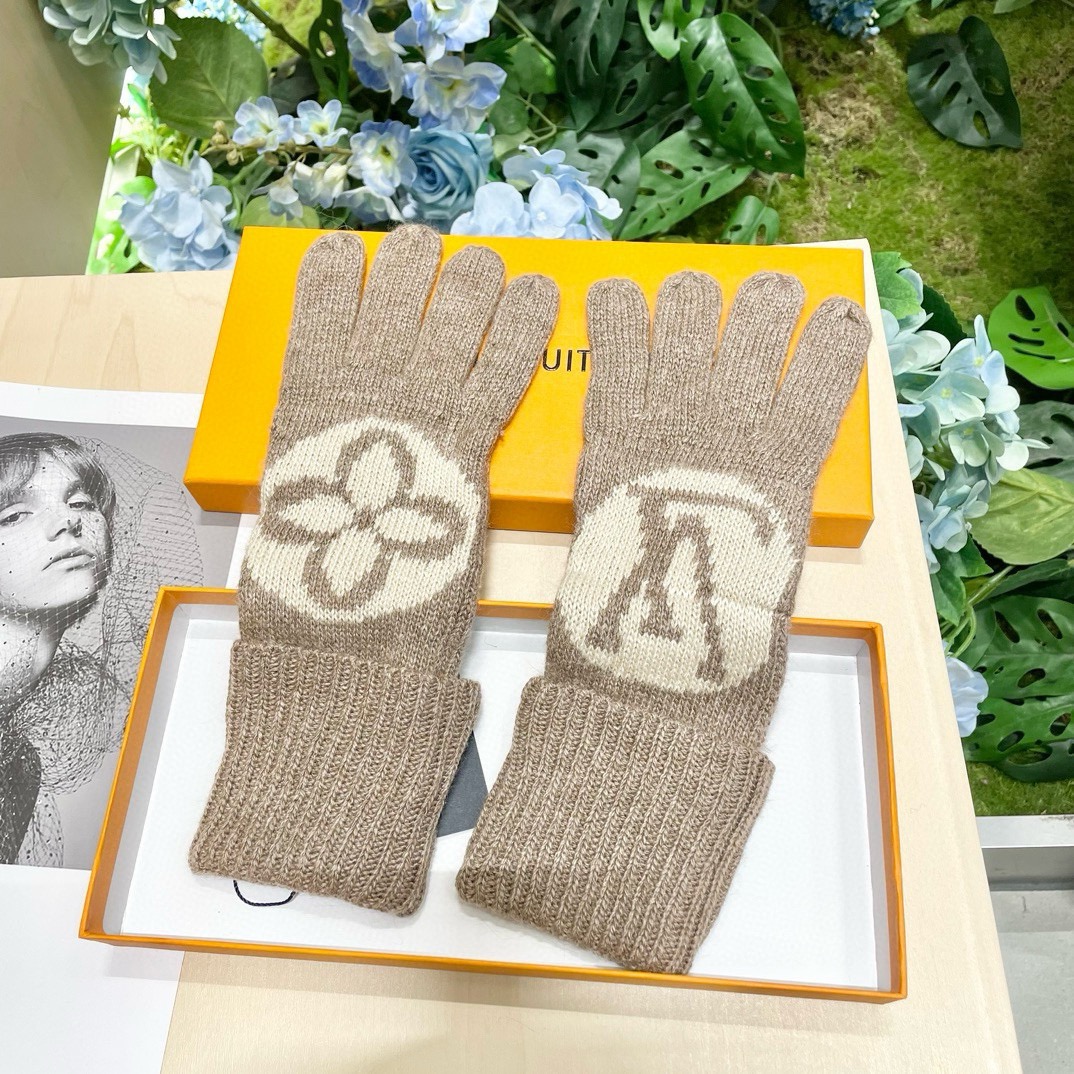 [TOP] Louis Vuitton LV  Gloves-4 Colors - 711 Luxury