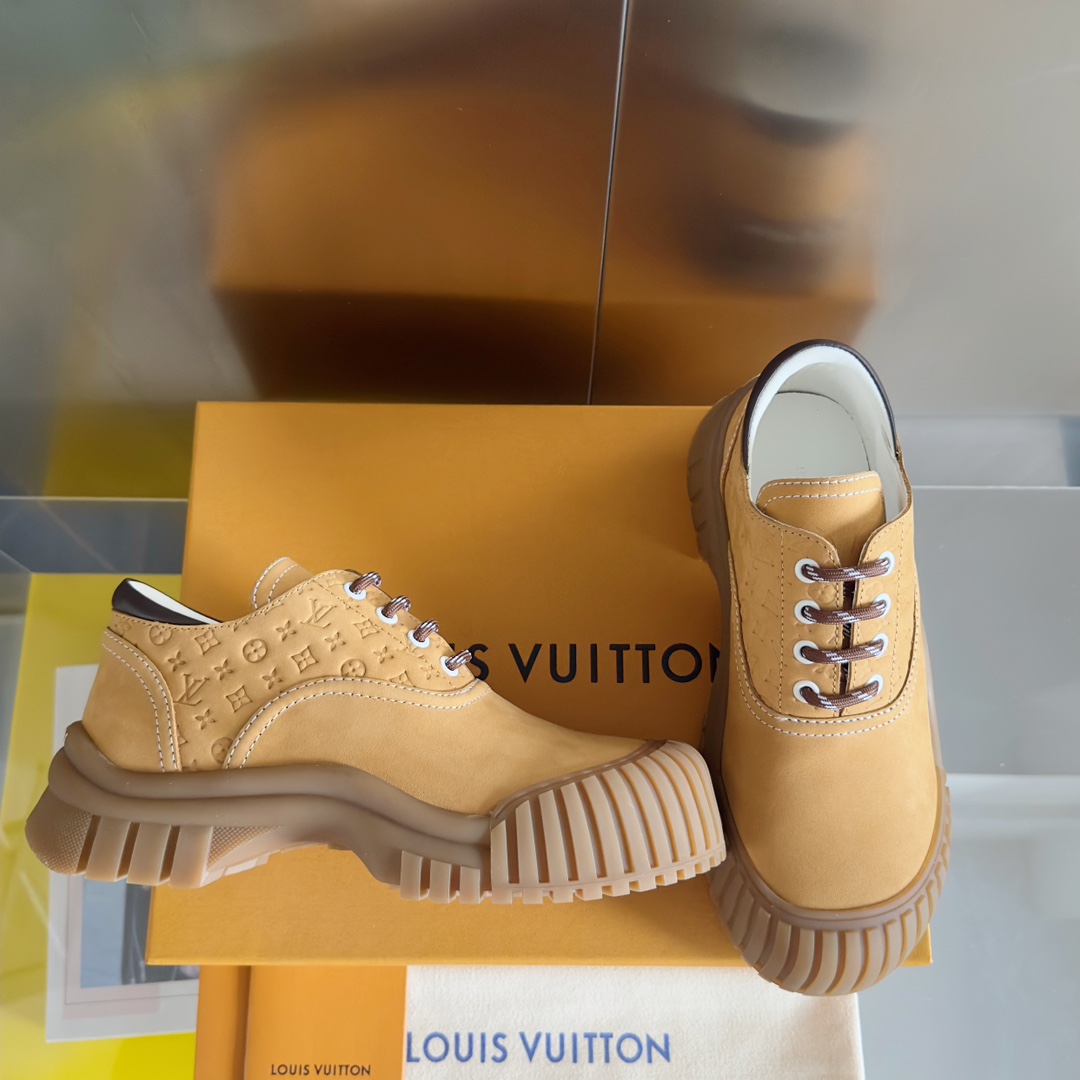 [TOP] Louis Vuitton LV Ruby Derby Shoes - 5 Color