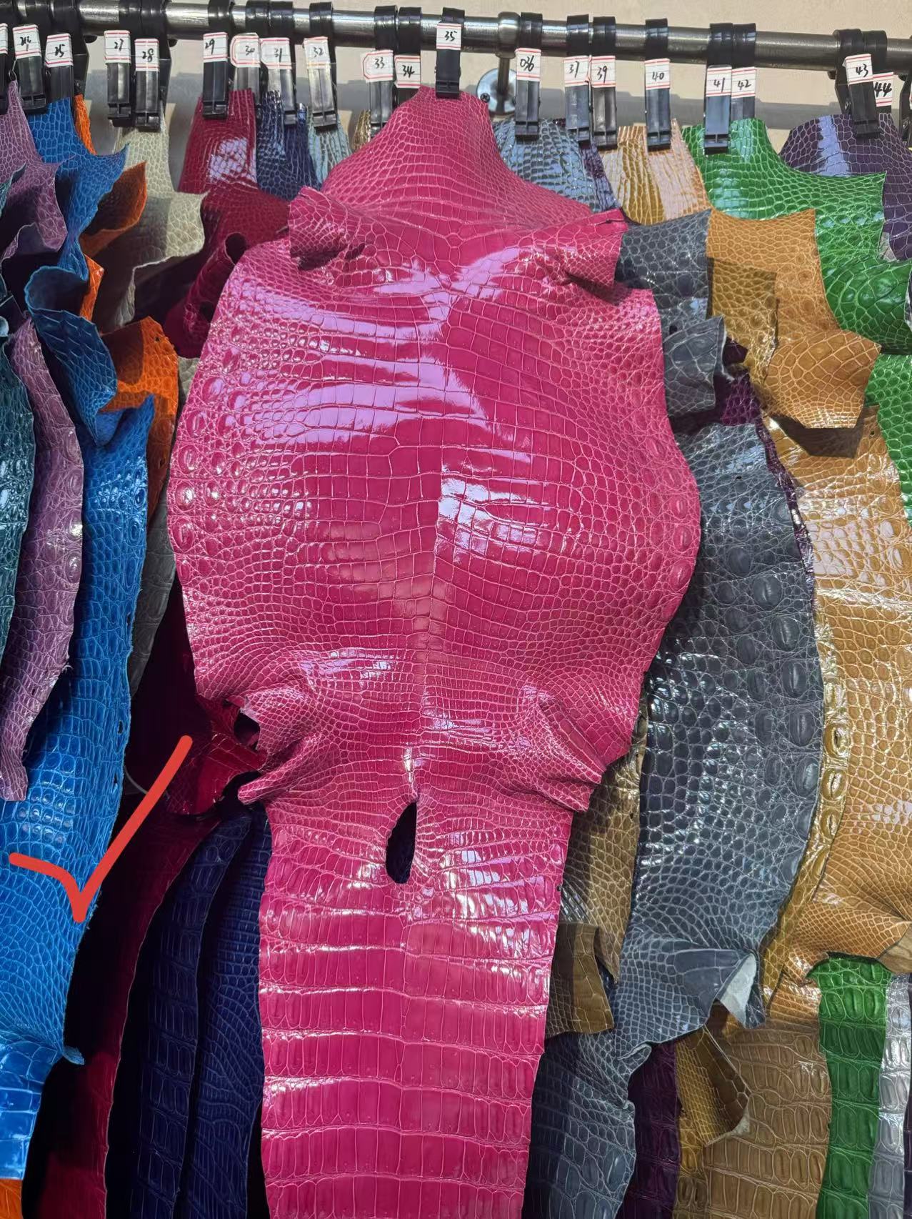 [TOP] HERMES Customised Real Crocodile Leather Kelly Bag 19/22/25/28/32/35/40cm