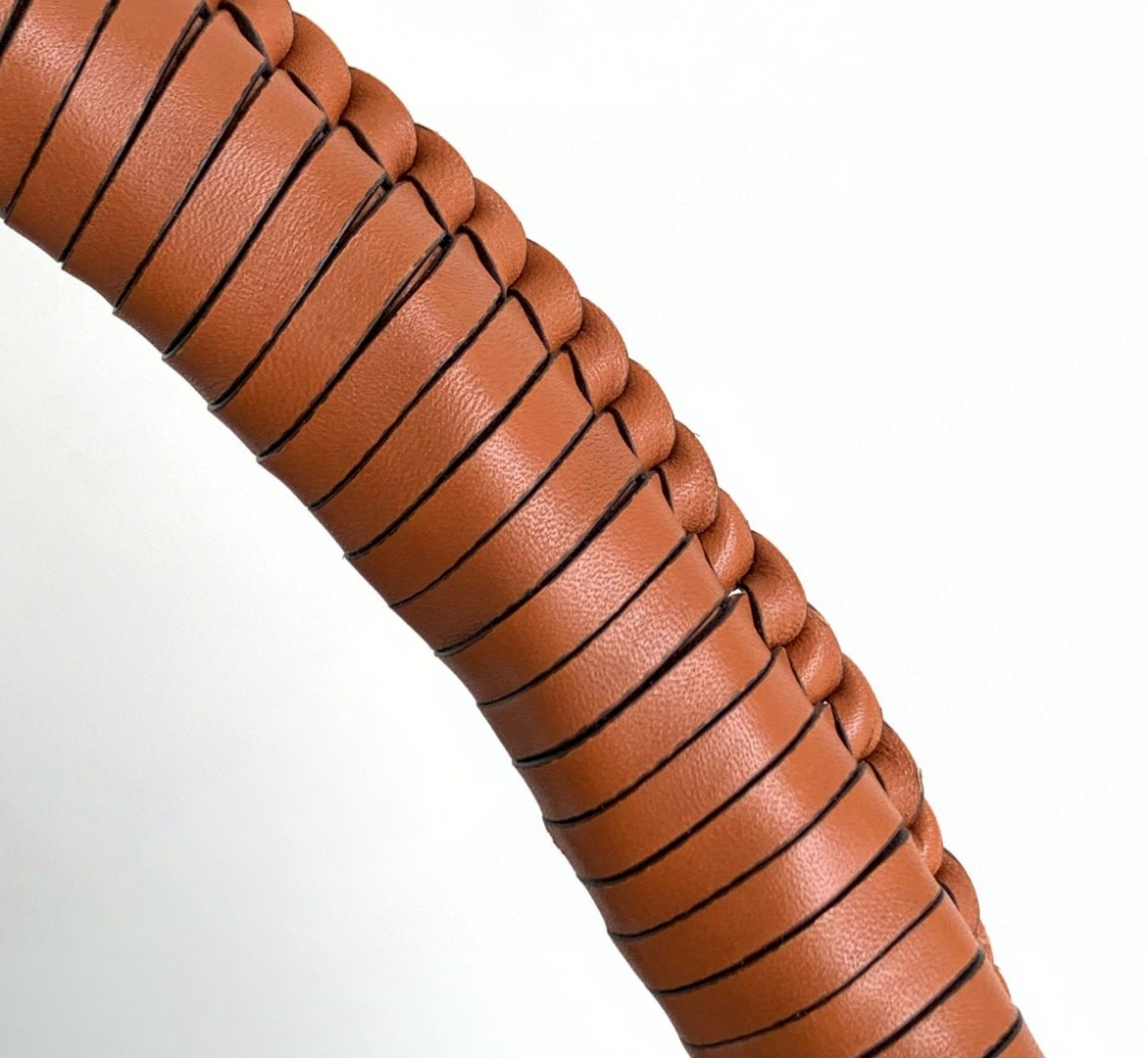 [TOP] CELINE Rattan Woven Basket bag Cow Leather 22*29*21CM - Apricot &Brown