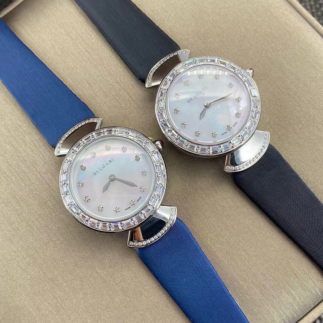 [Top] BVLGARI  Watch with Diamond 29mm- 2 Color