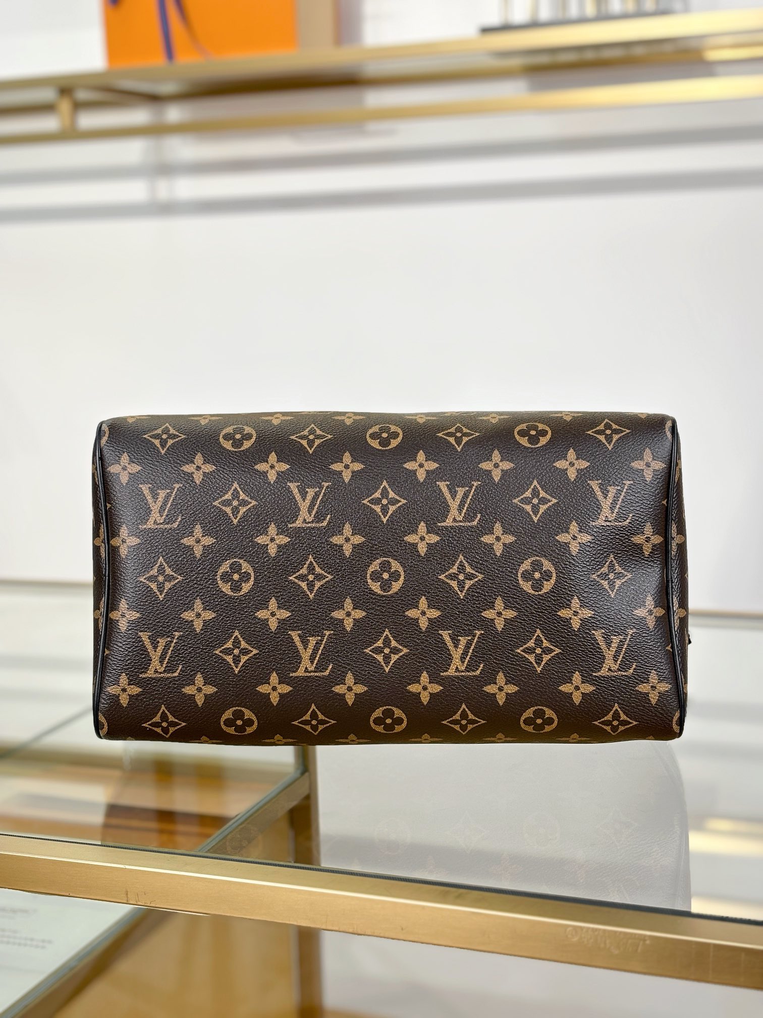 [TOP] Louis Vuitton LV SPEEDY SOFT 30 DARK Bags 30x21x17cm - Brown