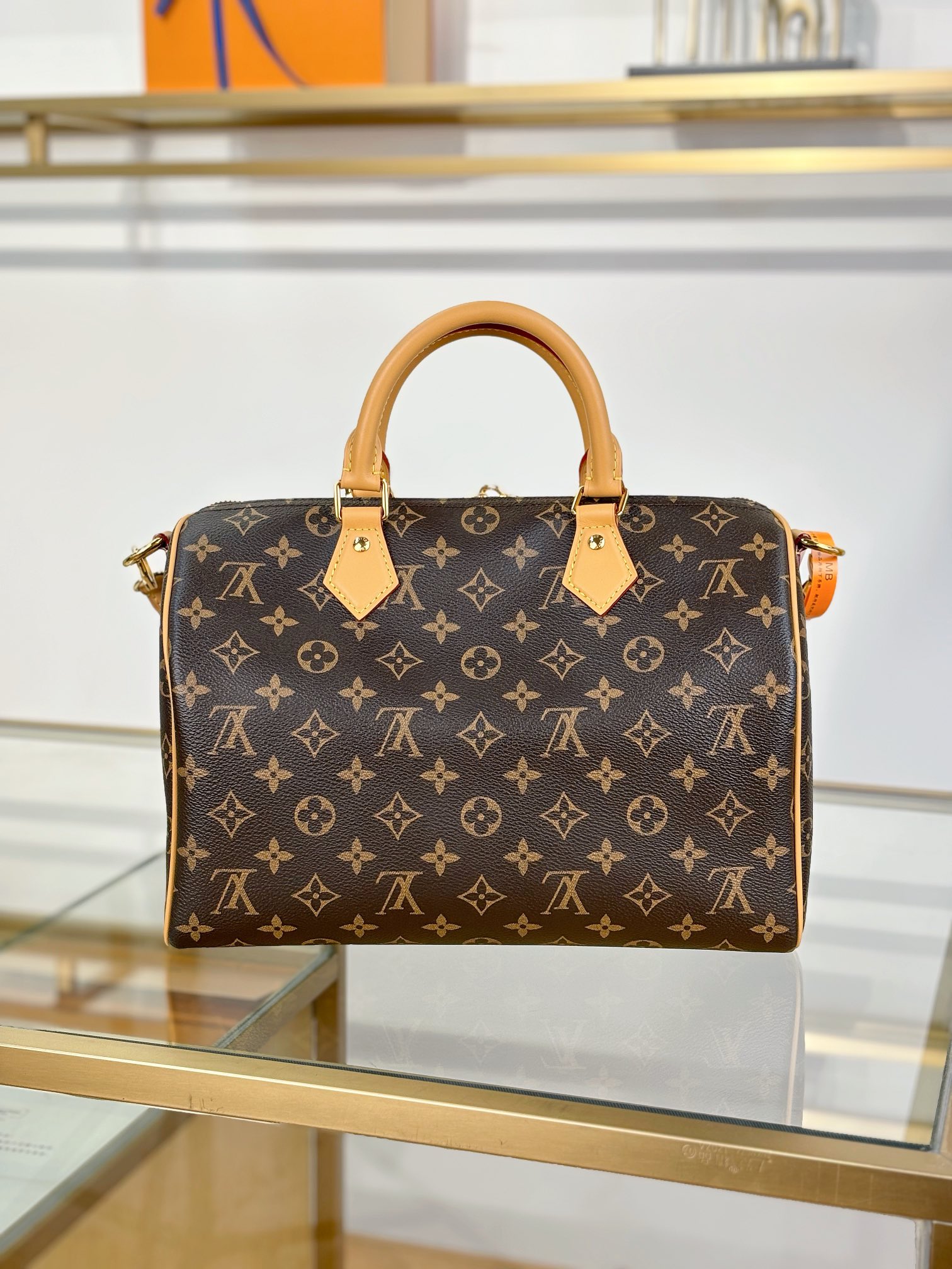 [TOP] Louis Vuitton LV SPEEDY SOFT 30 CRAFTY  Bags 30x21x17cm - Brown