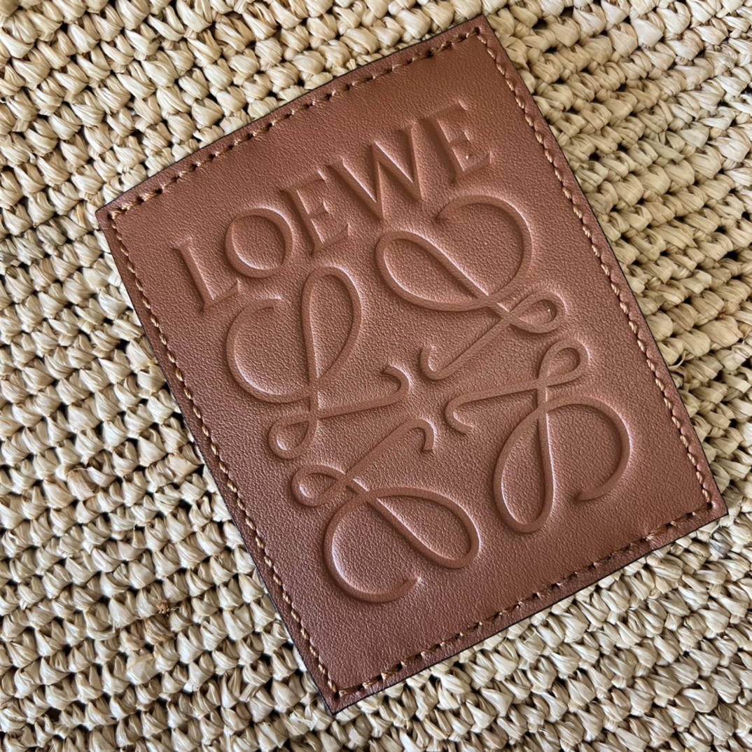 [TOP] LOEWE Cowhide Slit Tote Handbag 30*8*30cm - 4 Colour