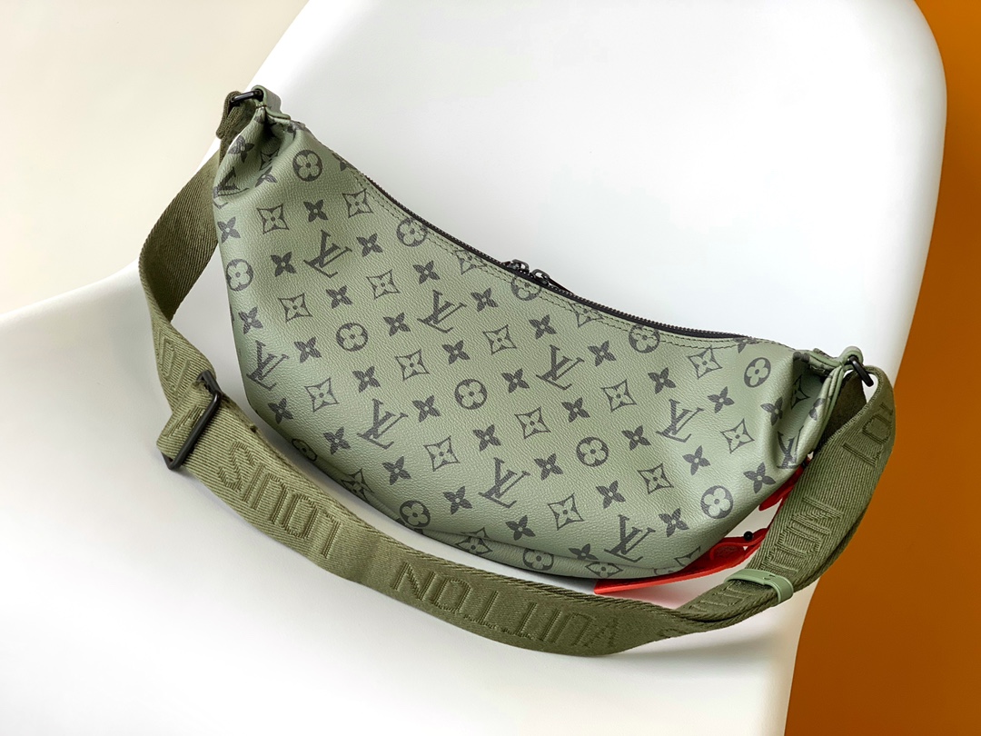 [TOP] Louis Vuitton LV Hamac Bag 39*19*10cm - Green