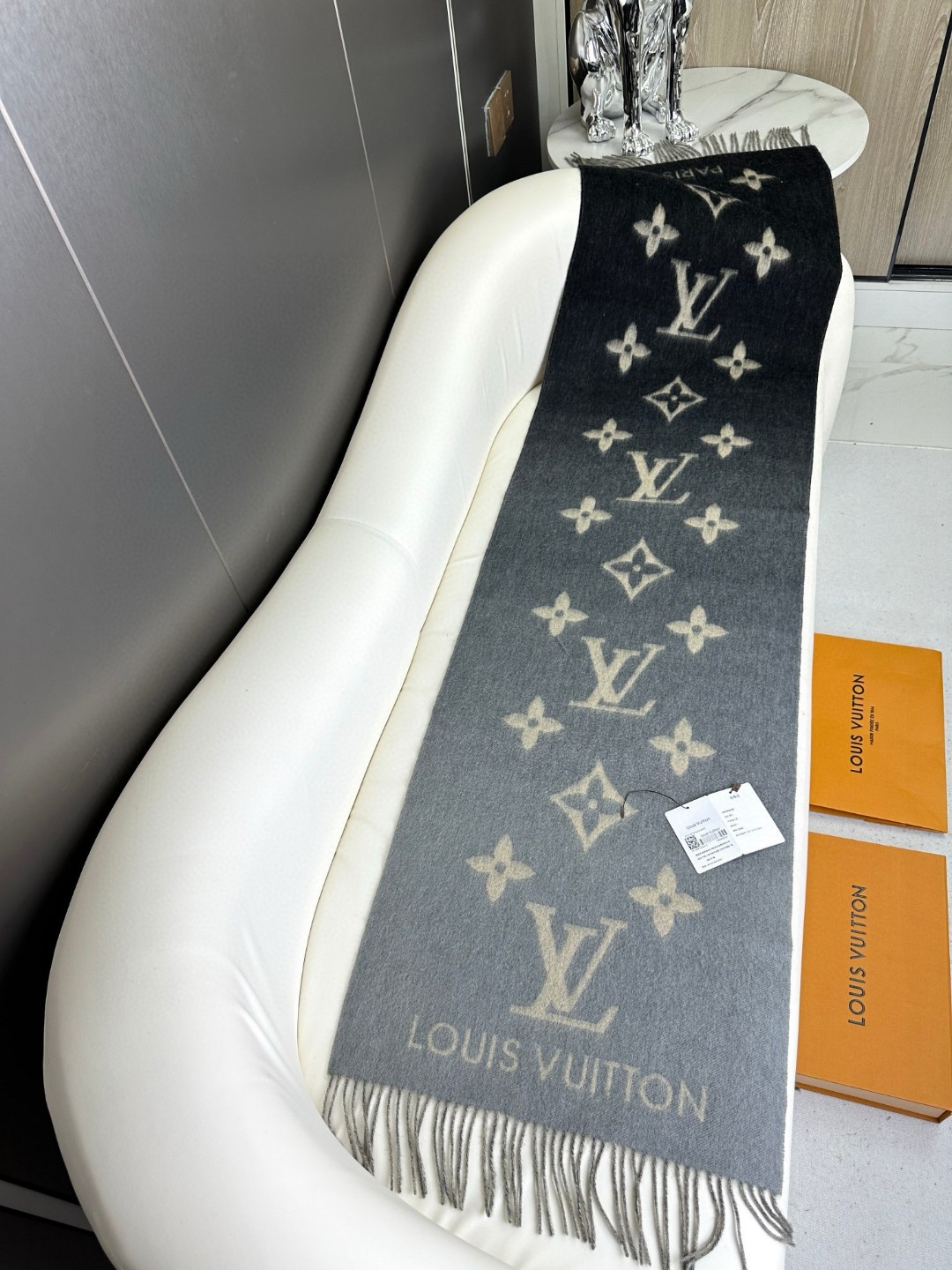[TOP] Louis Vuitton LV Wool Scarf 190 x 45cm - 3 Color