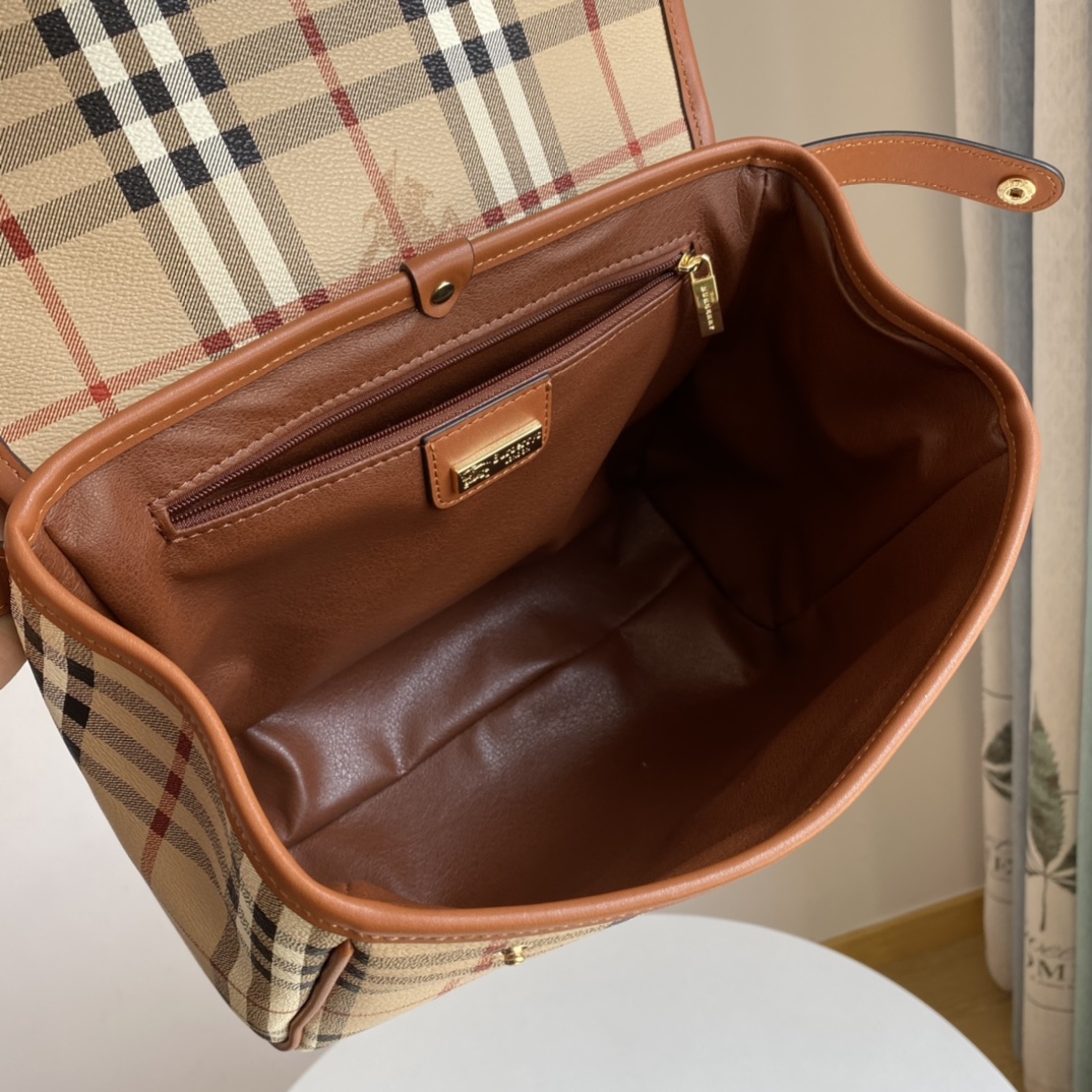[TOP] BURBERRY Handbag 26/10/21cm - Brown