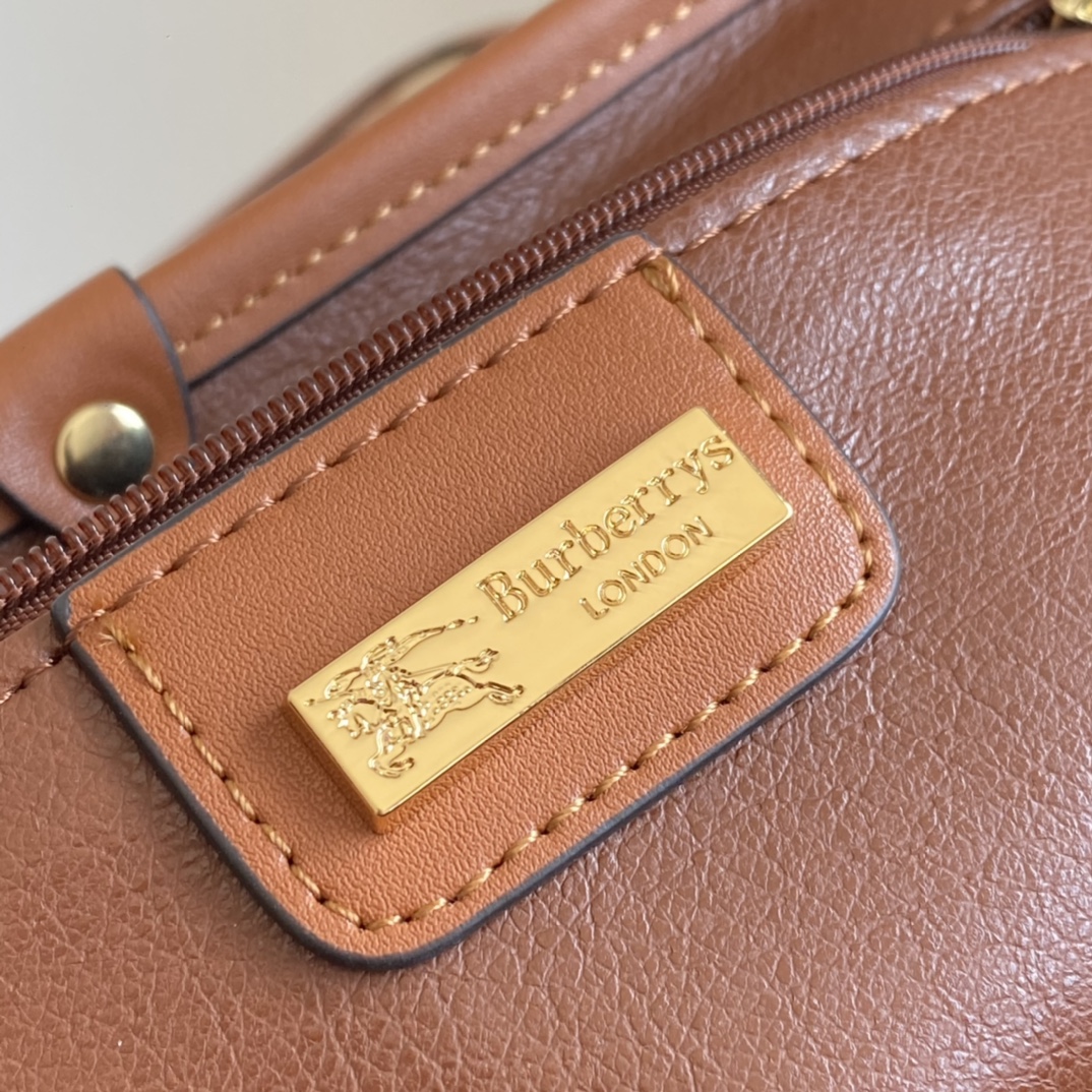 [TOP] BURBERRY Handbag 26/10/21cm - Brown
