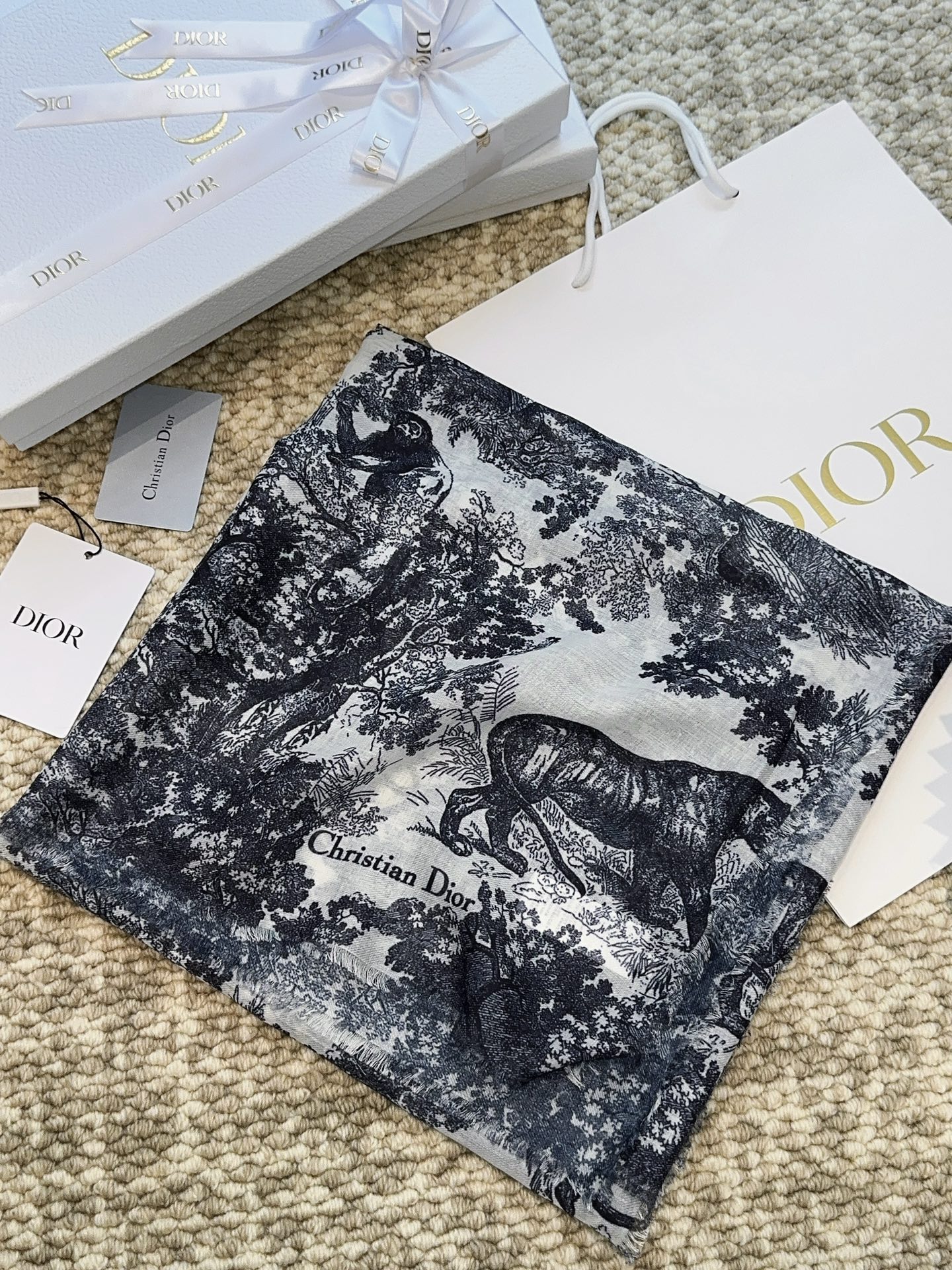 [TOP] Christian Dior Scarf 140*180cm - 3 Colors