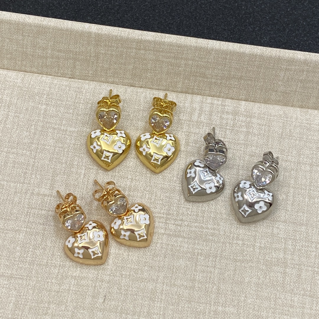 [TOP] Louis Vuitton LV Earrings - 3 Color