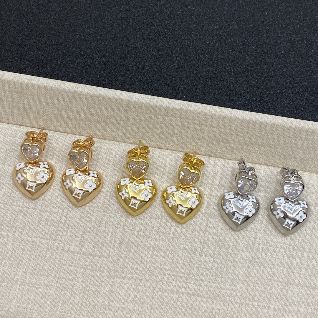 [TOP] Louis Vuitton LV Earrings - 3 Color