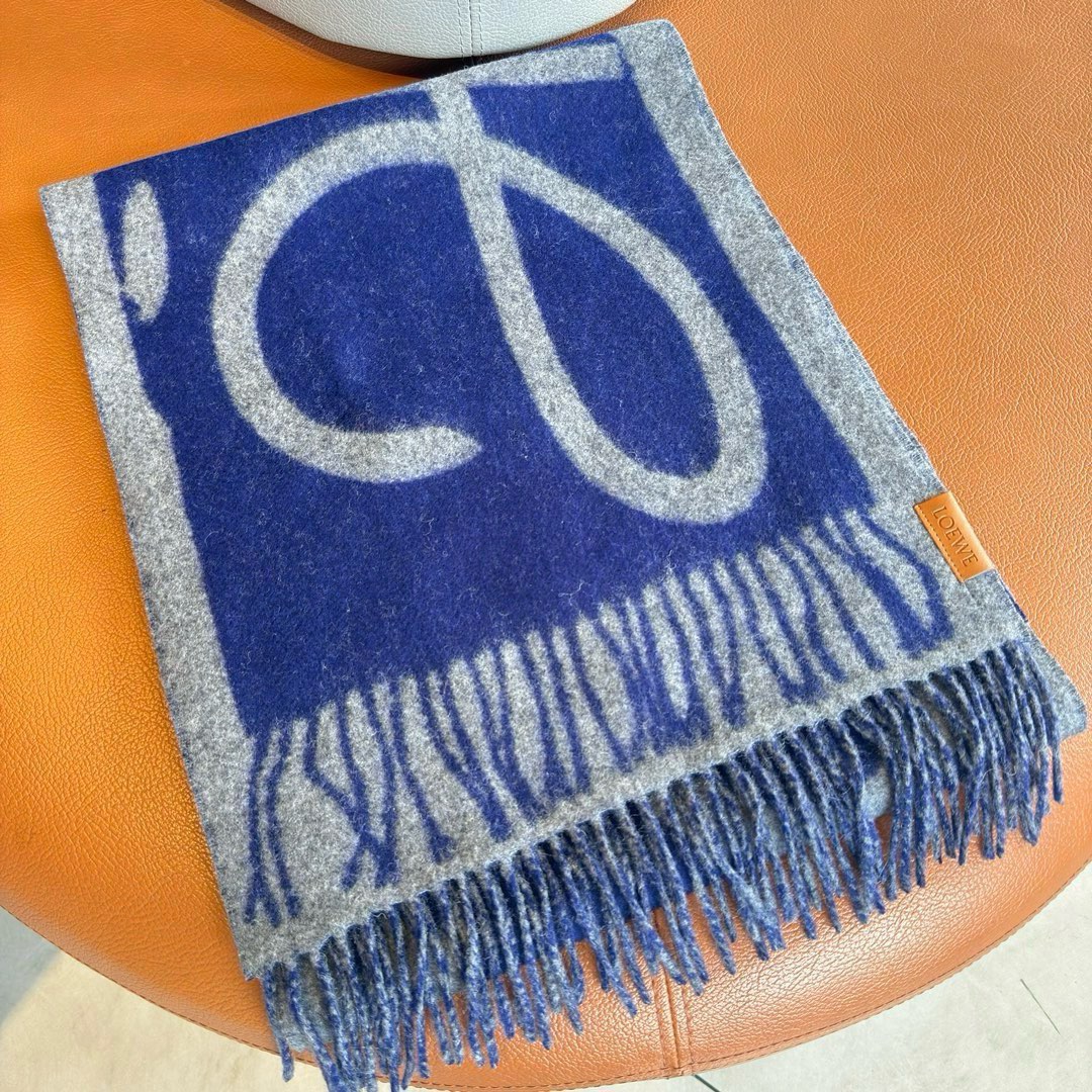 [TOP] LOEWE Wool Scarf  35*180cm- 3 Color