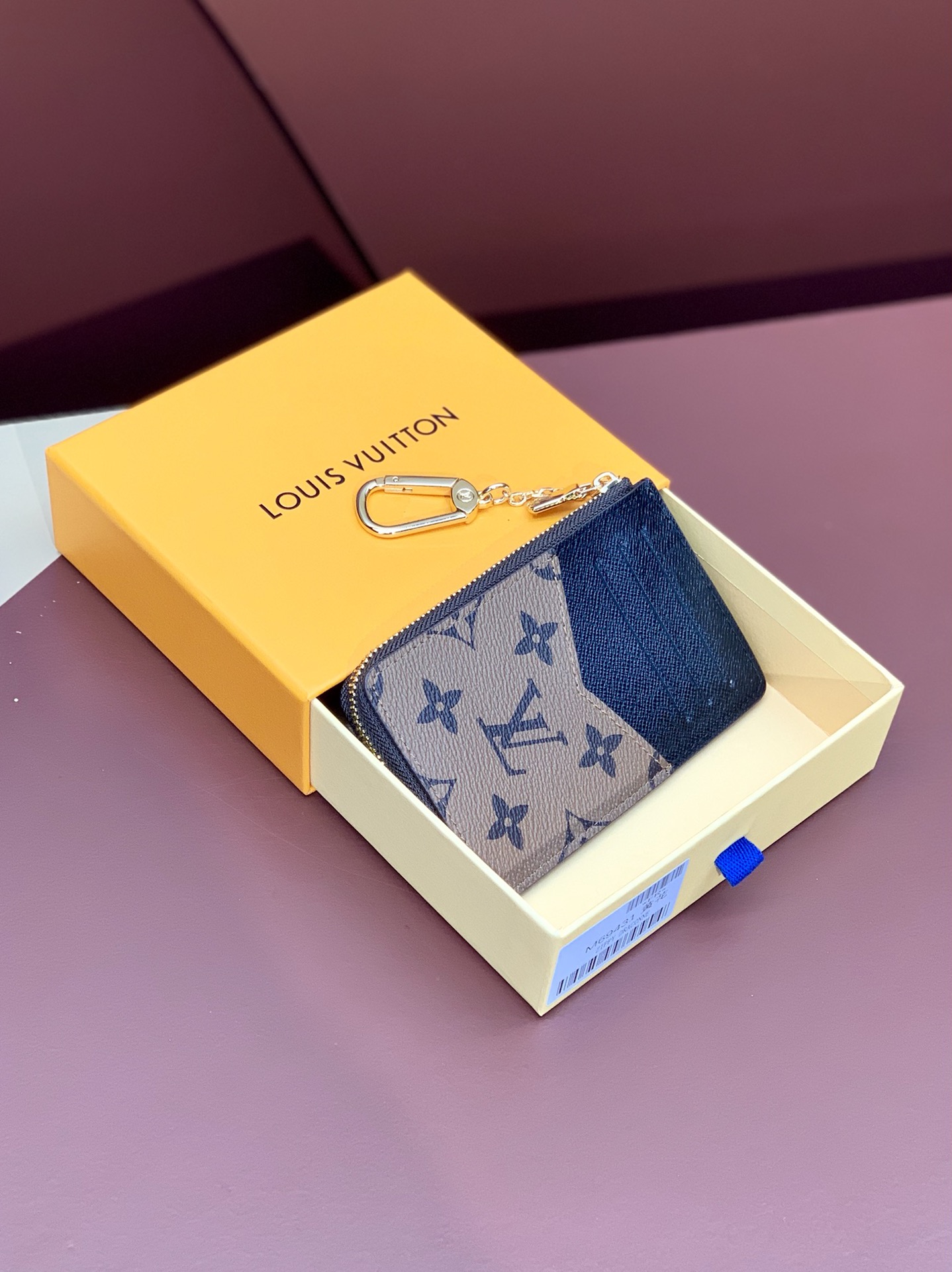 [TOP] Louis Vuitton LV Recto Verso Card Holder Monogram 13x2.5x9.5cm - Khaki/Brown