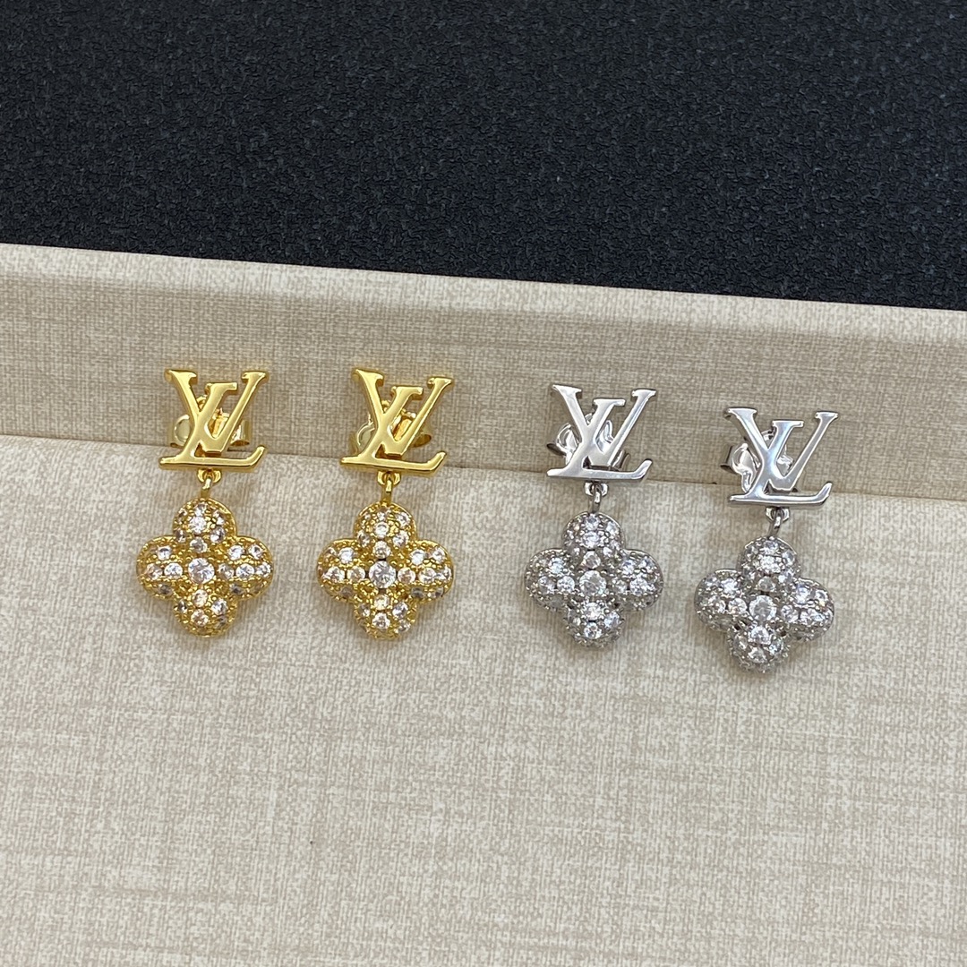 [TOP] Louis Vuitton LV Earrings - 2 Colour