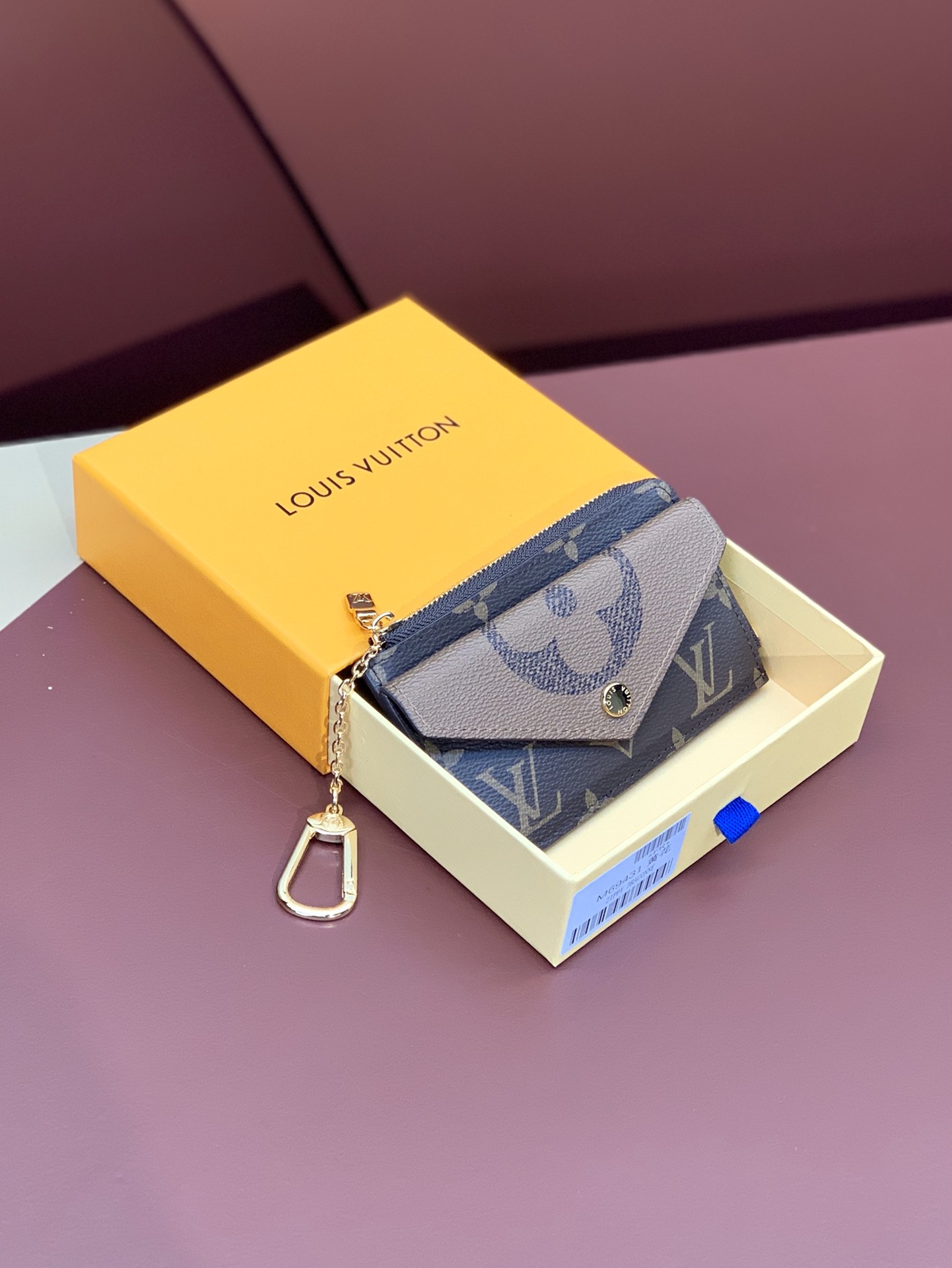 [TOP] Louis Vuitton LV Recto Verso Card Holder Monogram 13x2.5x9.5cm - Khaki/Brown