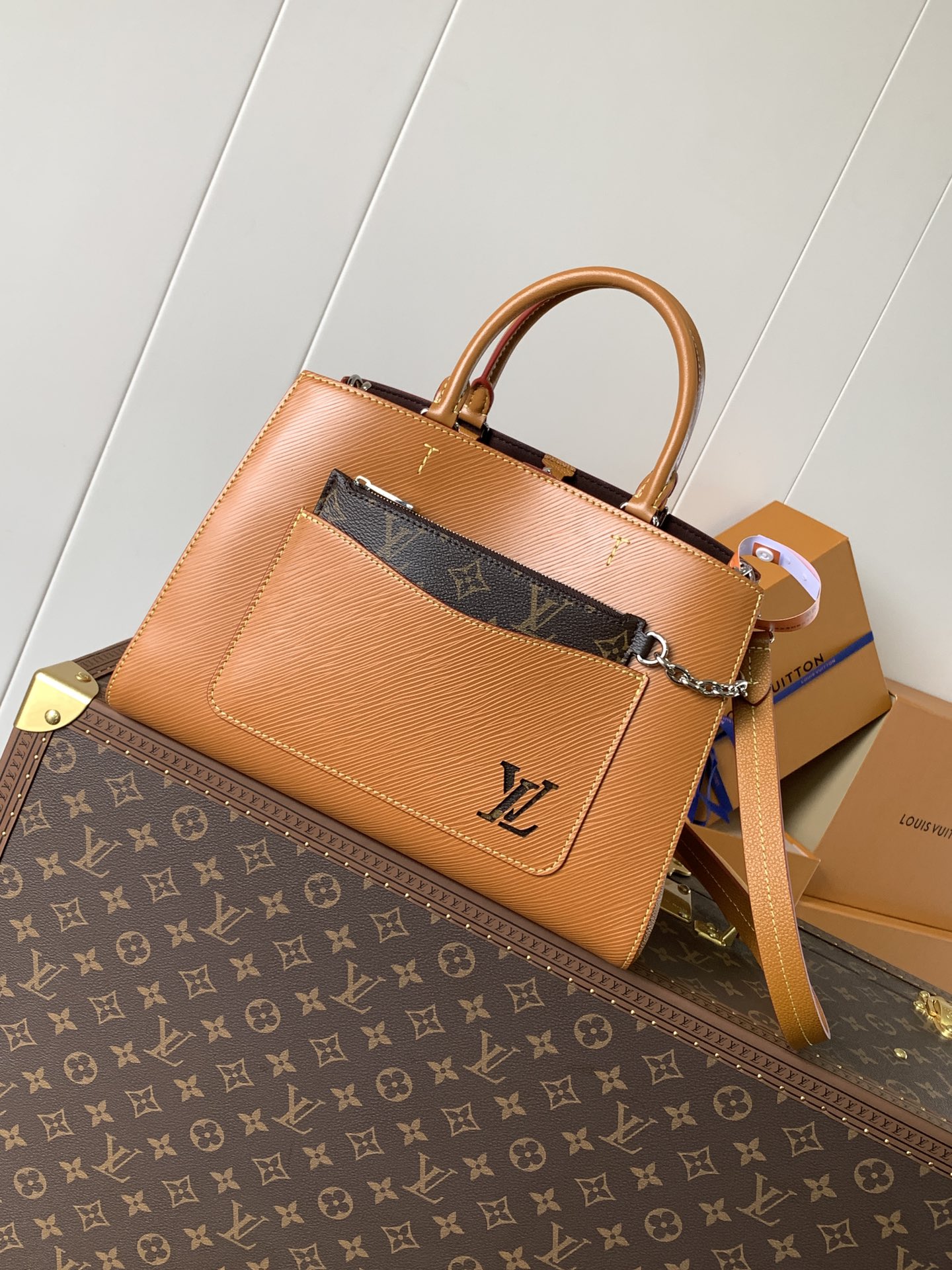[TOP] Louis Vuitton LV Marelle Tote Bag 30.0 x 21.0 x 13.0cm - 4 Colour