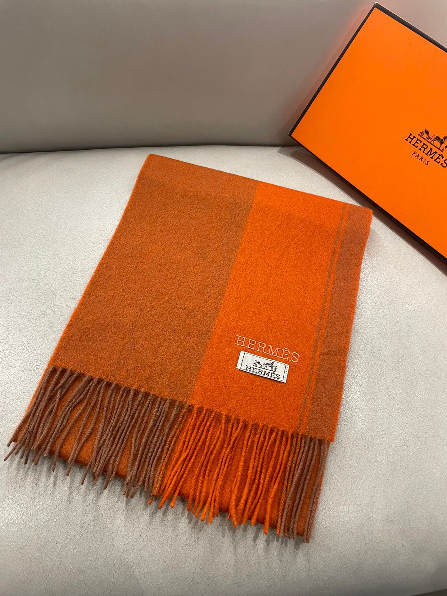 [TOP] HERMES Scarf 30x 180cm - 4 Colors