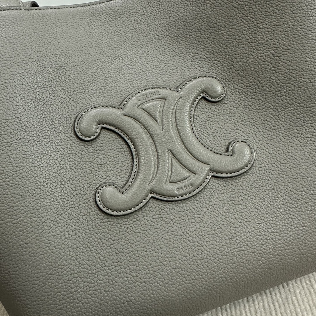 [TOP] CELINE Cabas Bags Cowhide Fabric - 28x24x12cm - 2 Colour