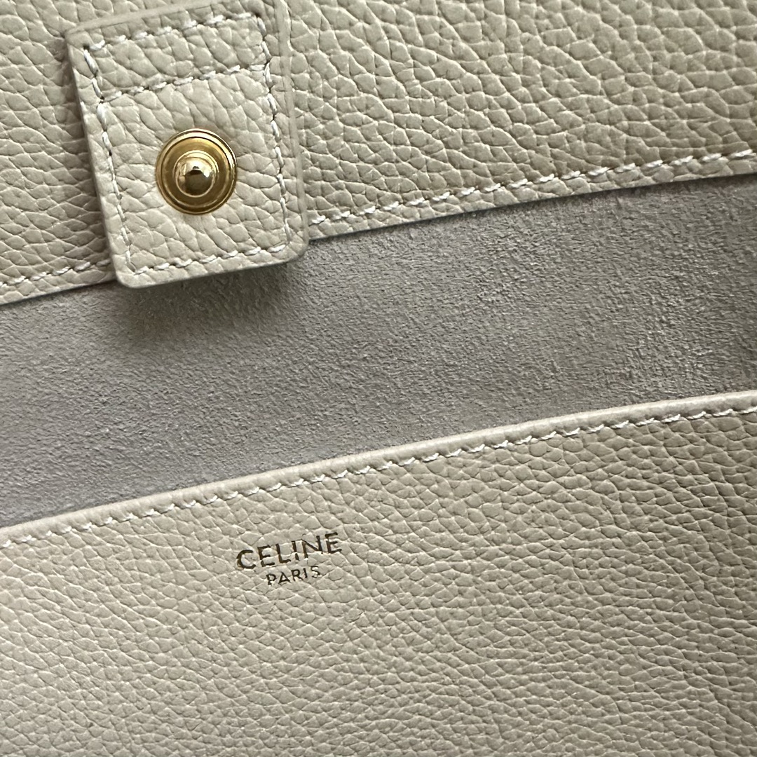 [TOP] CELINE Cabas Bags Cowhide Fabric - 28x24x12cm - 2 Colour