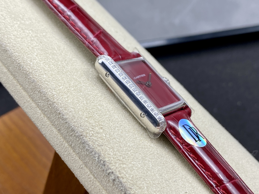 [TOP] Cartier Tank Must Watch 29.5mmx22mm - Red