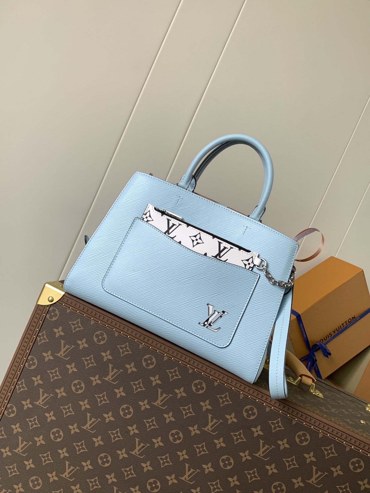 [TOP] Louis Vuitton LV Marelle Tote Bag 30.0 x 21.0 x 13.0cm - 4 Colour