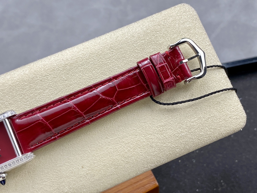 [TOP] Cartier Tank Must Watch 29.5mmx22mm - Red