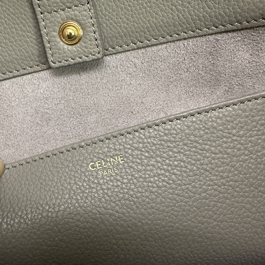 [TOP] CELINE Cabas Bags Cowhide Fabric - 28x24x12cm - 2 Colour