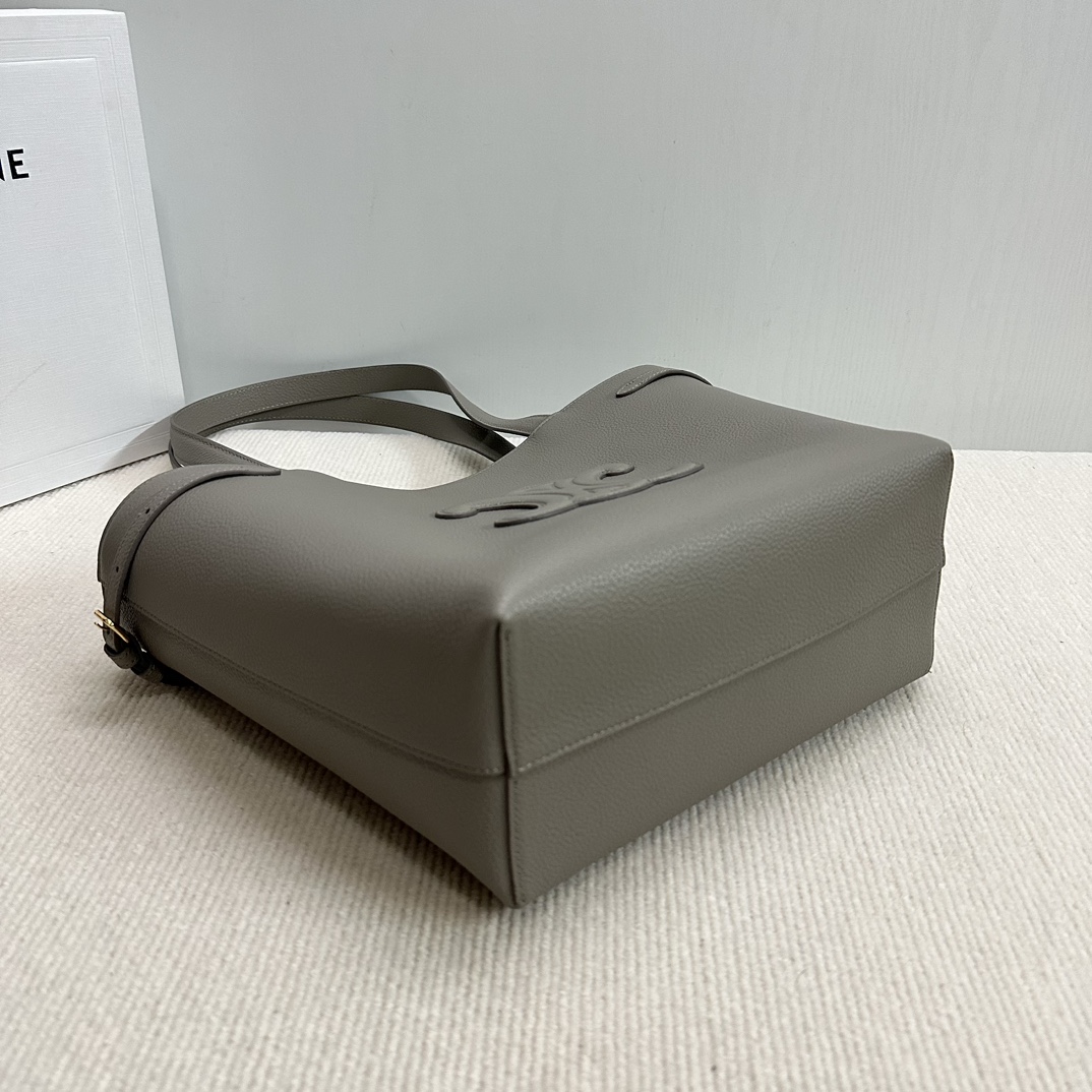 [TOP] CELINE Cabas Bags Cowhide Fabric - 28x24x12cm - 2 Colour