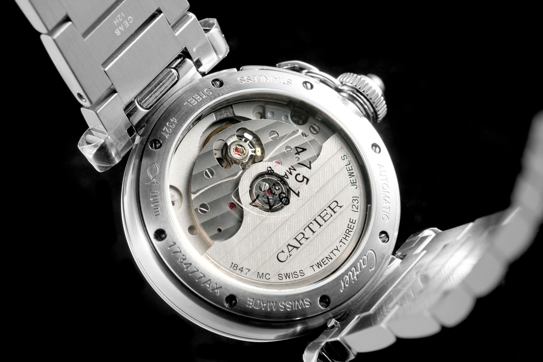 [TOP] Cartier Pasha Watch 35mm - White Dial